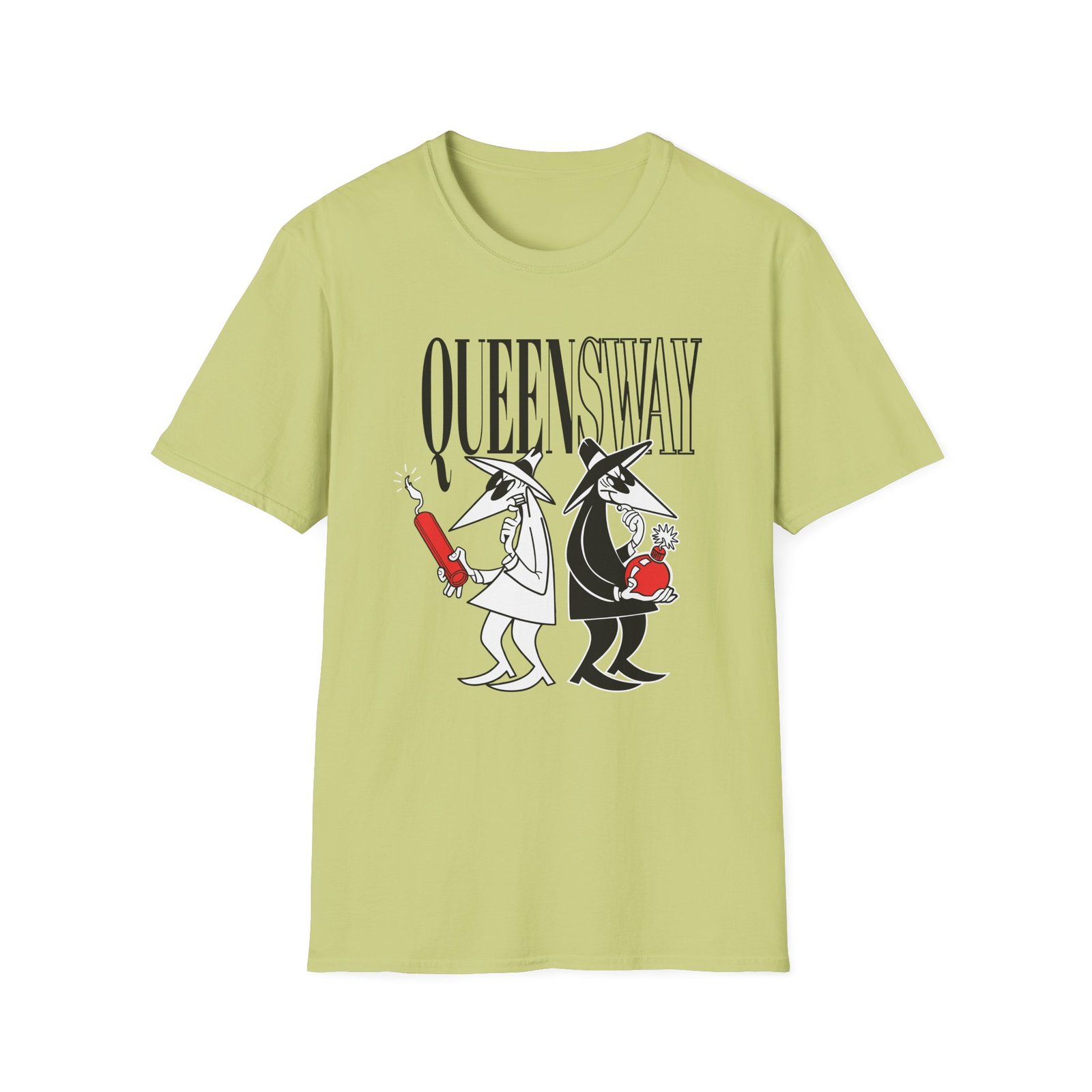 Queensway Spy Vs Spy Unisex Softstyle T-Shirt