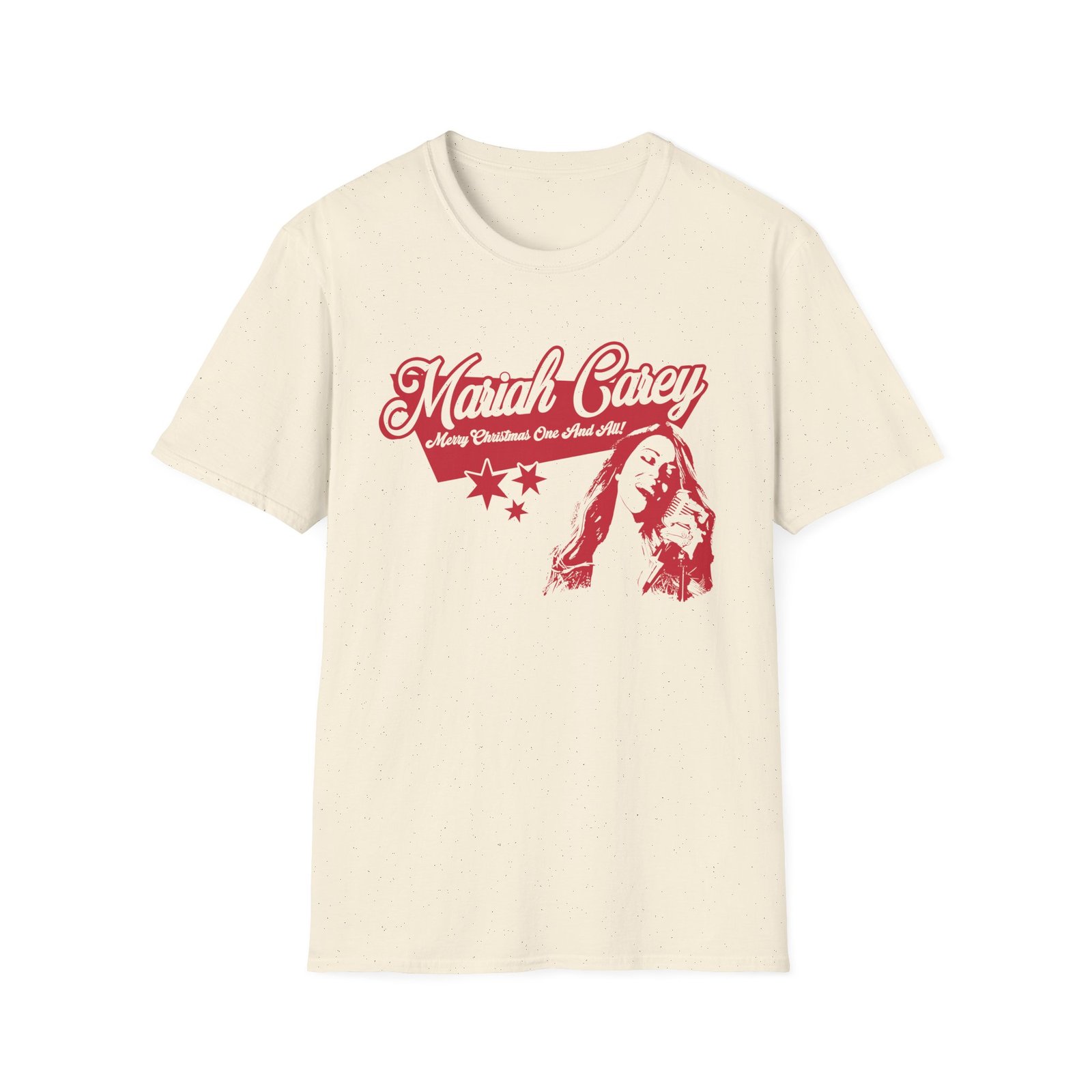 Mariah Carey Christmass Unisex Softstyle T-Shirt