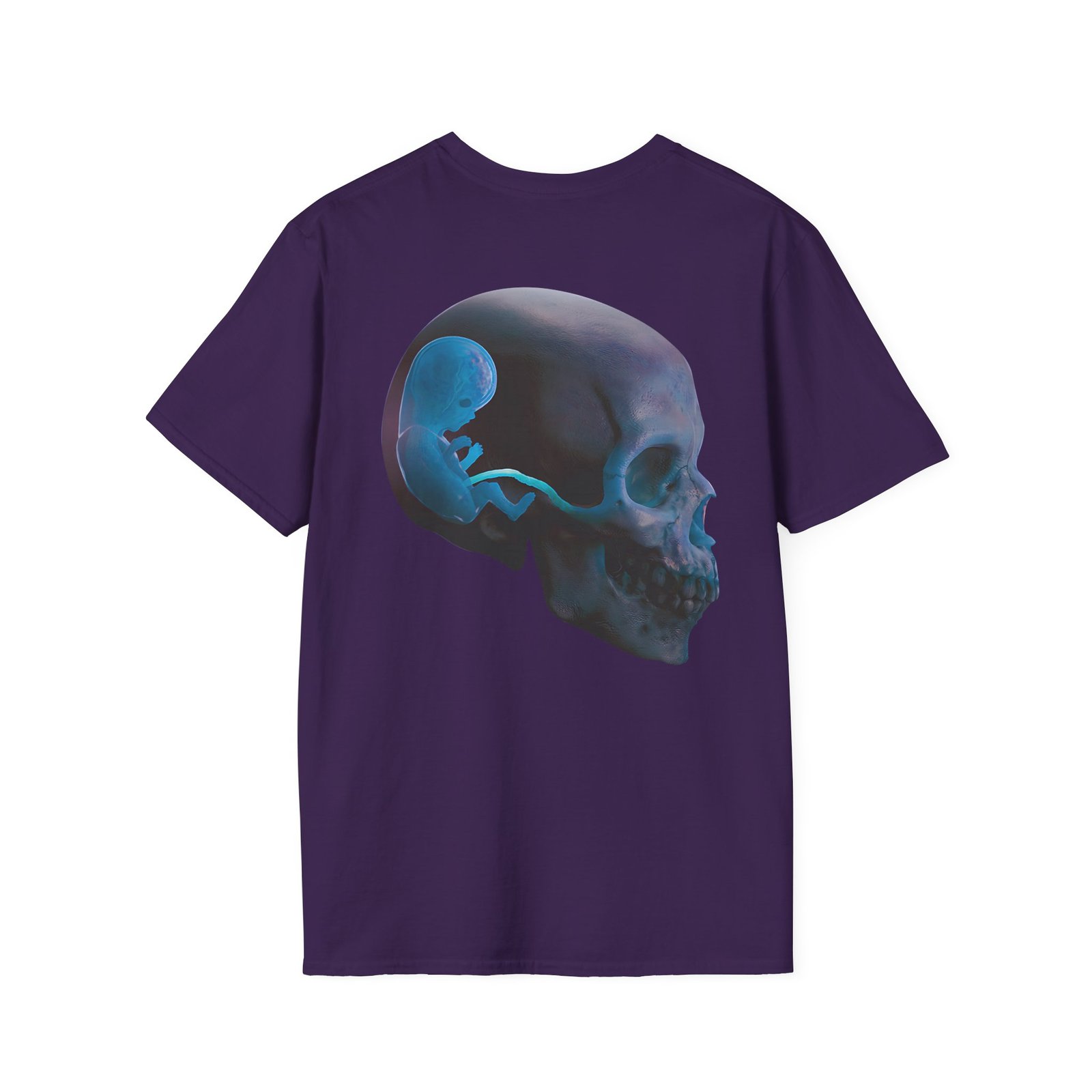 Tool Fetus in Skull Unisex Softstyle T-Shirt