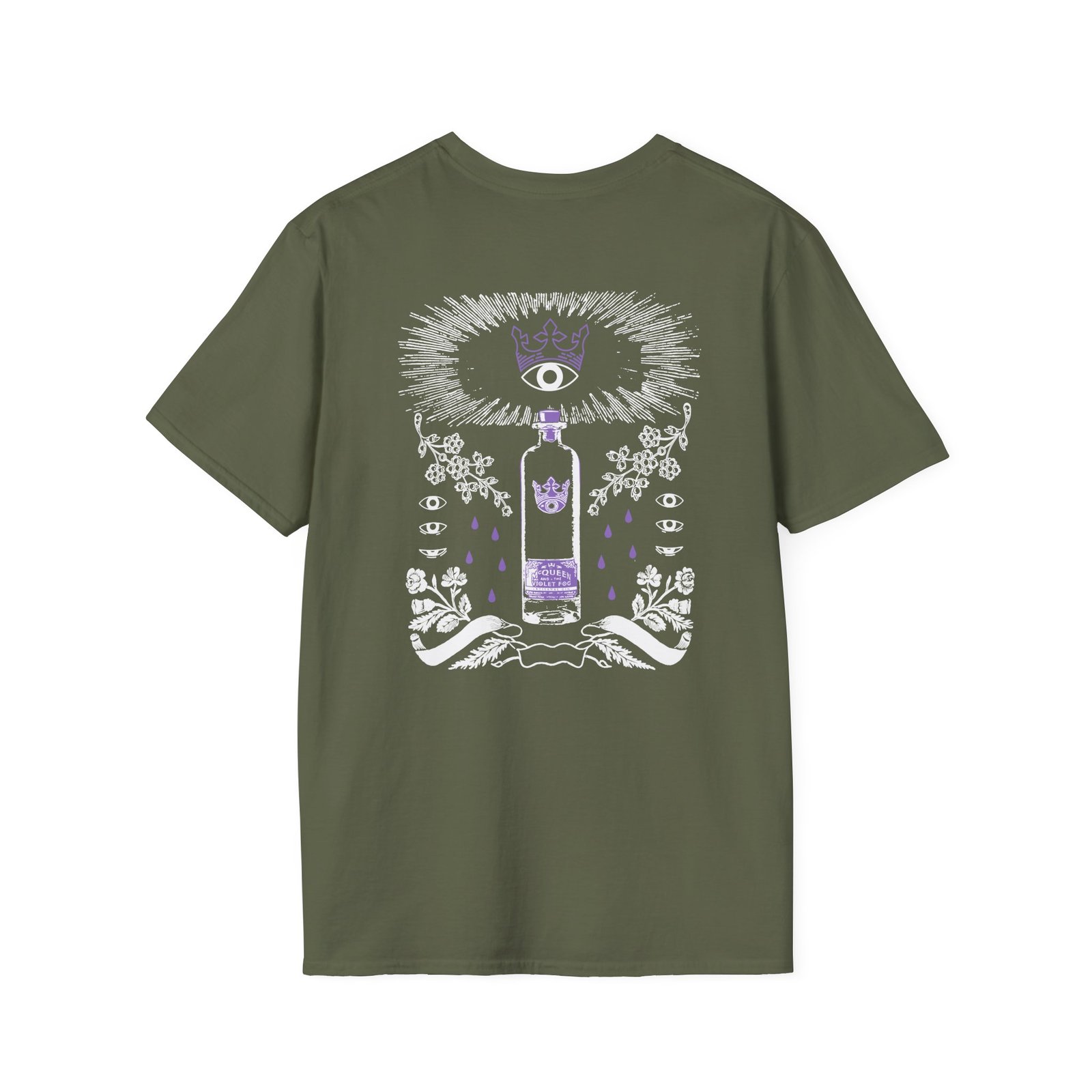 Wiz Khalifa McQueen and the Violet Fog Unisex Softstyle T-Shirt