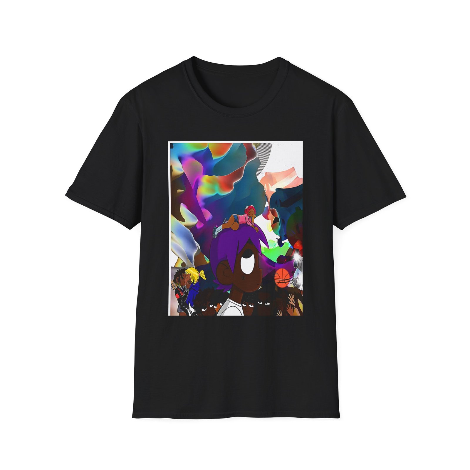 Lil Uzi Vert Lp Rapper Unisex Softstyle T-Shirt
