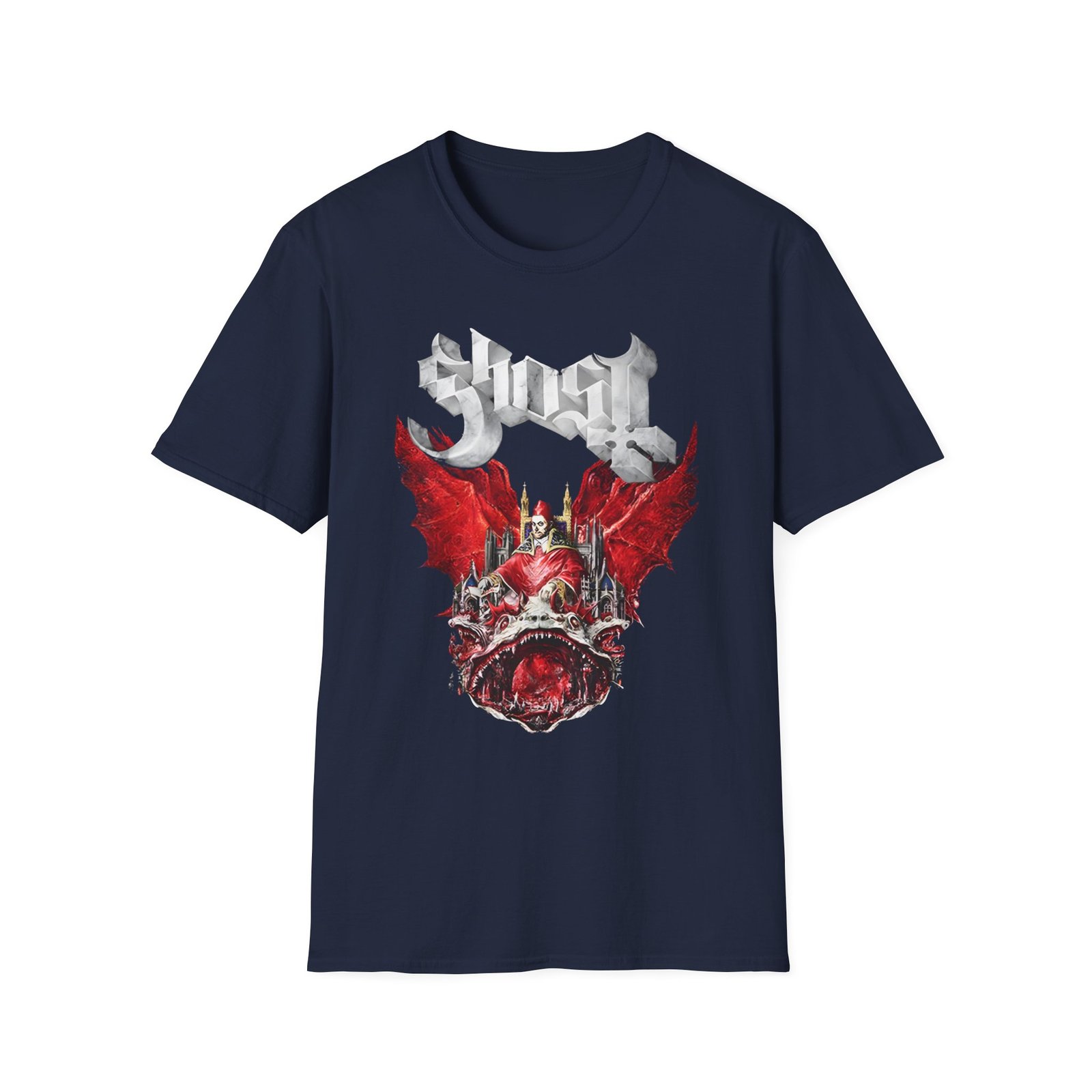Ghost Band Prequelle Unisex Softstyle T-Shirt