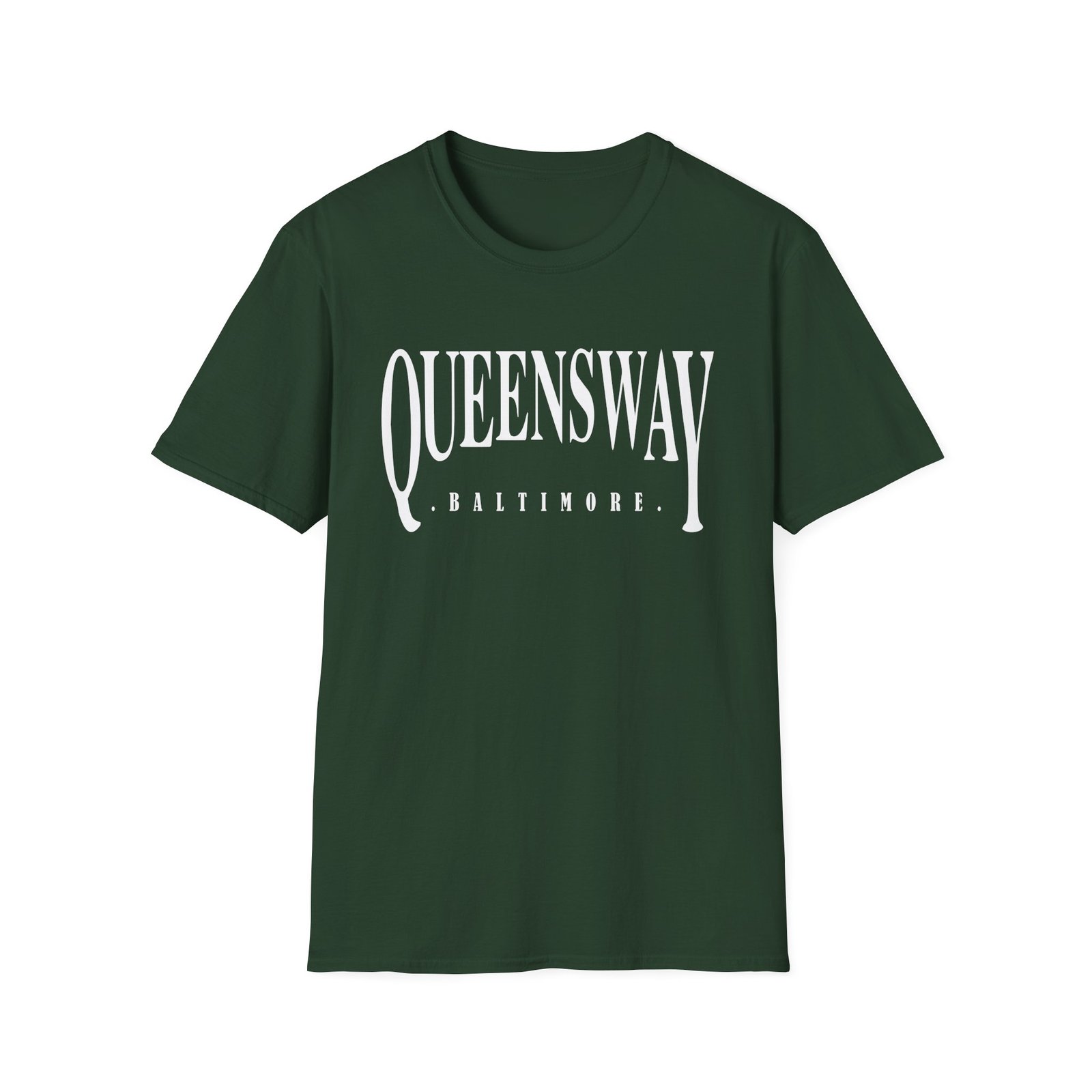 Queensway Arch Logo Unisex Softstyle T-Shirt