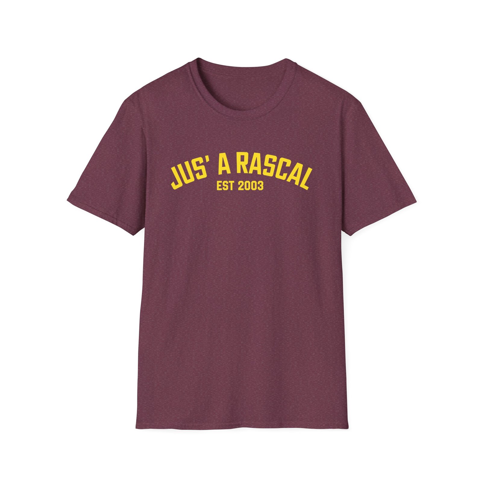 Dizzee Rascal Jus' a Rascal Unisex Softstyle T-Shirt