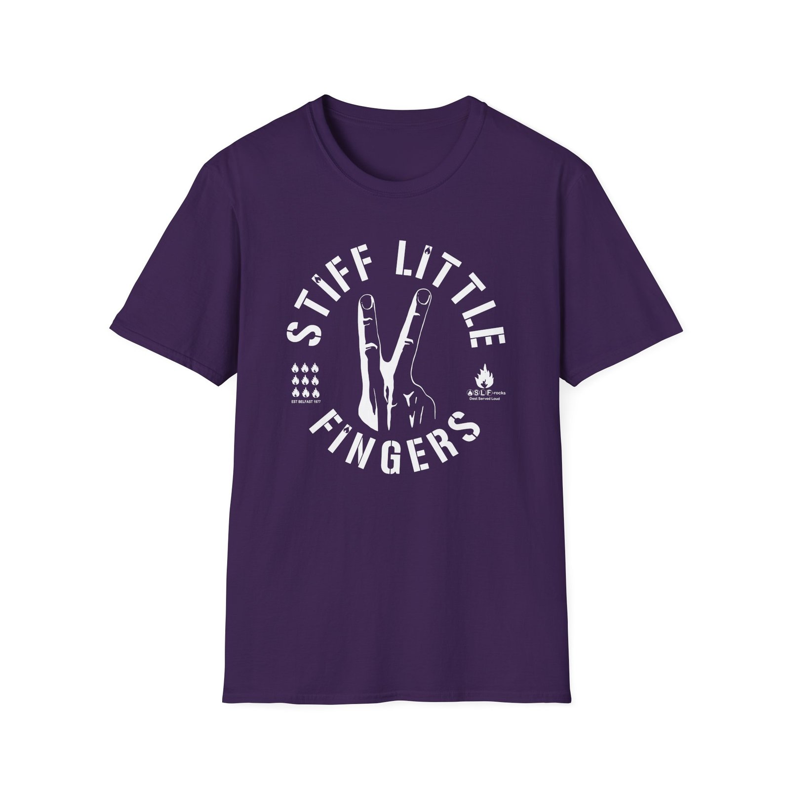 Stiff Little Fingers Unisex Softstyle T-Shirt