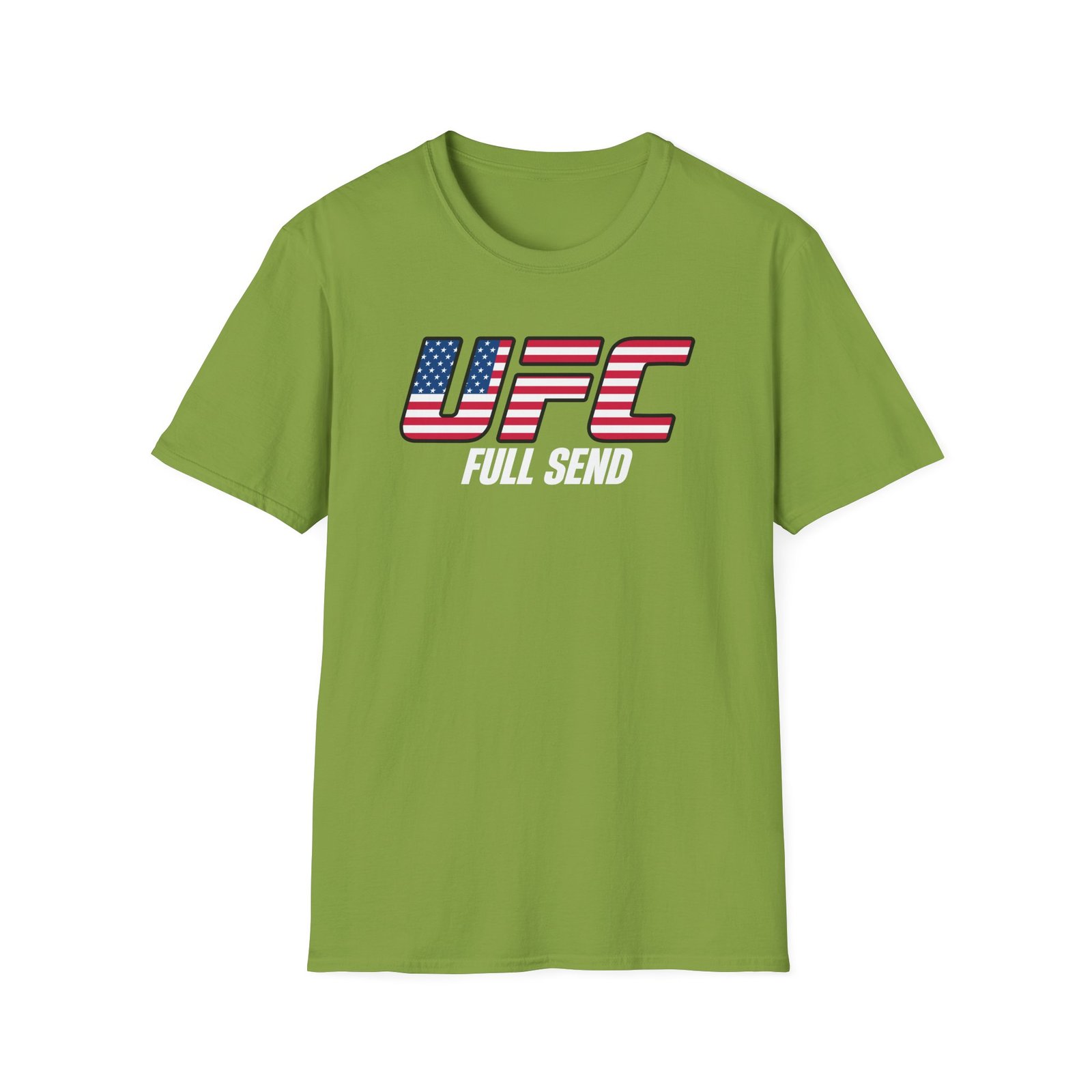 Full Send Ufc Usa Unisex Softstyle T-Shirt