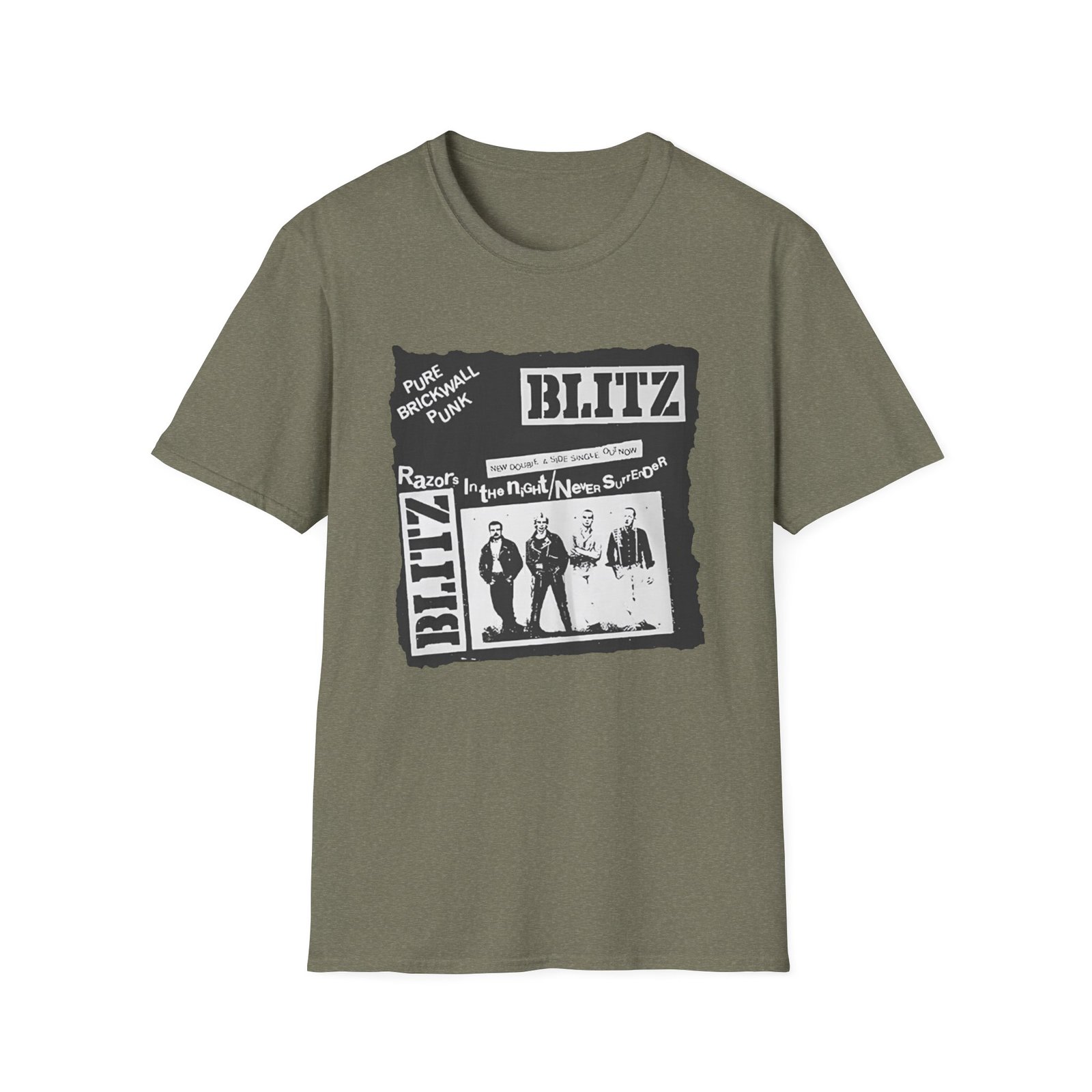 Blitz Pure Brick Wall Unisex Softstyle T-Shirt