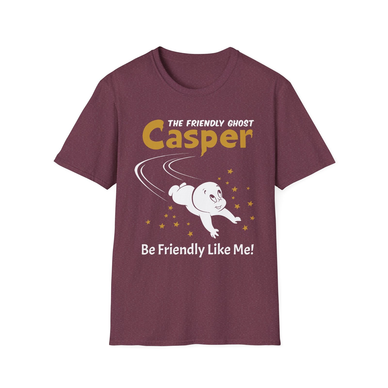 Casper Be Friendly Like Me Unisex Softstyle T-Shirt
