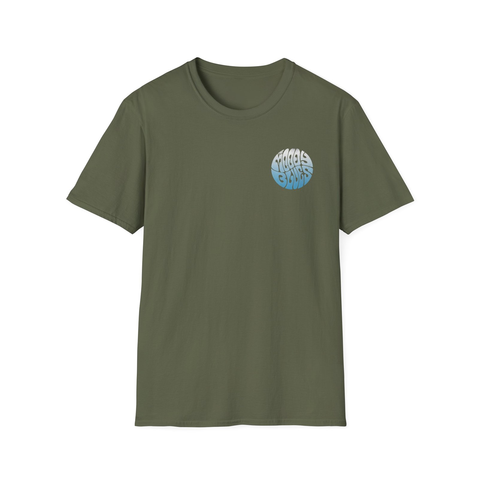 The Moody Blues Retro Circle Unisex Softstyle T-Shirt
