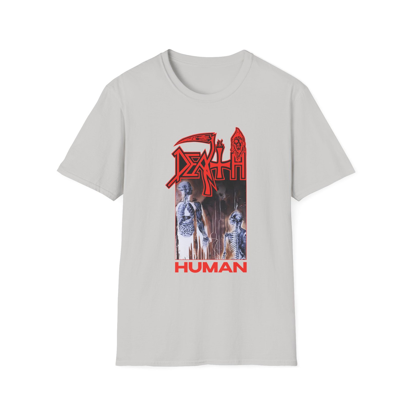 Death Human Unisex Softstyle T-Shirt