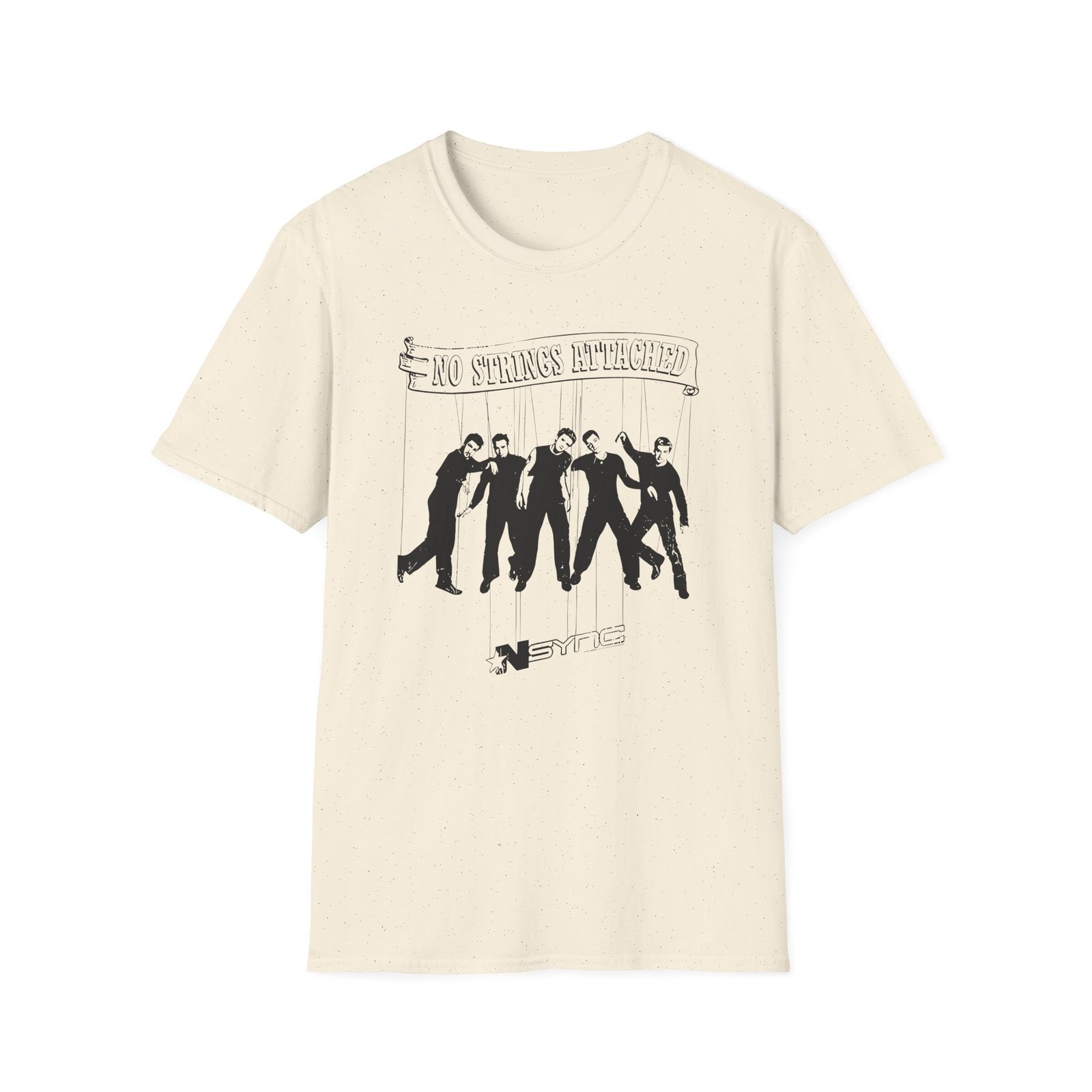 Nsync No Strings Attached Marionette Unisex Softstyle T-Shirt