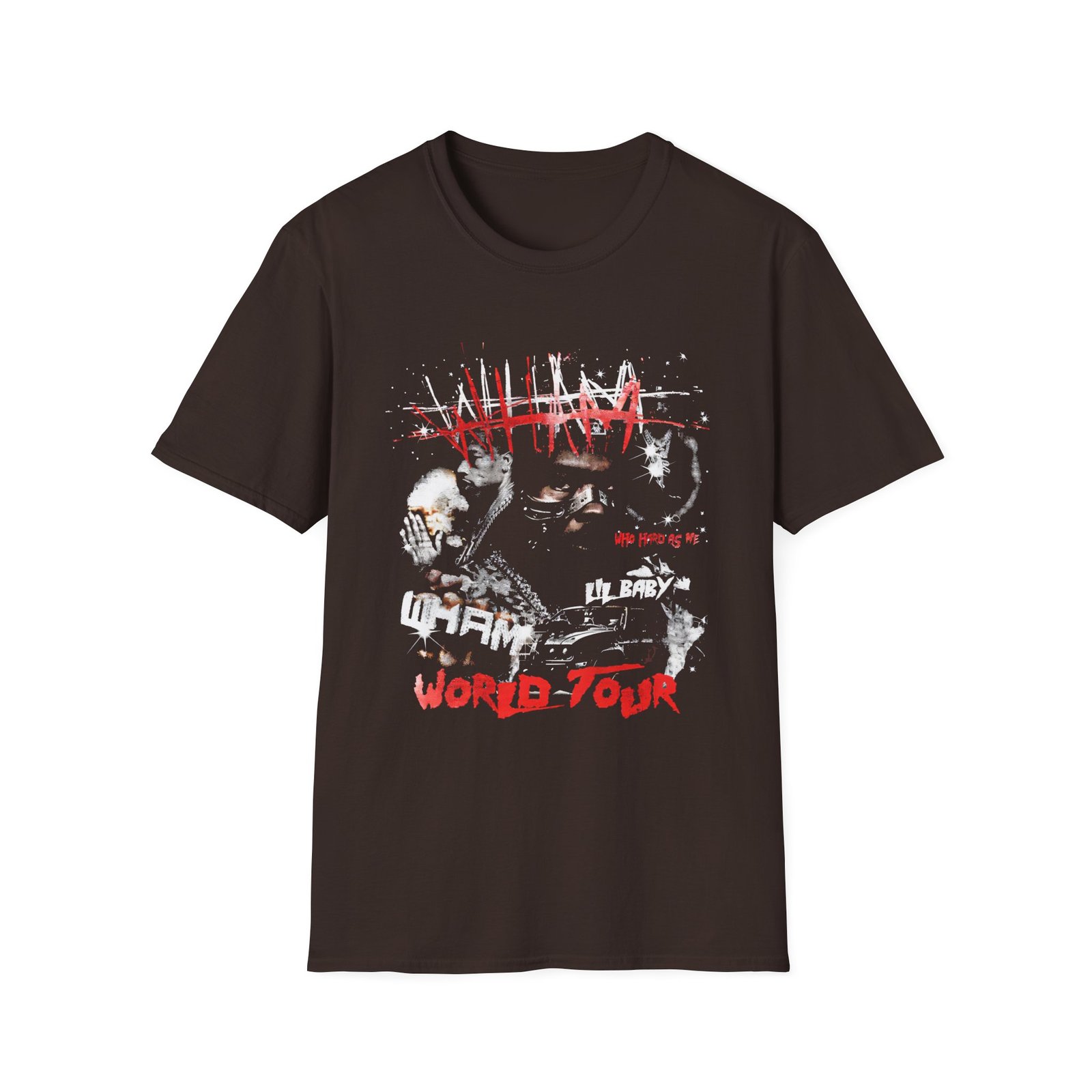 Lil Baby Wham Tour Photo Unisex Softstyle T-Shirt