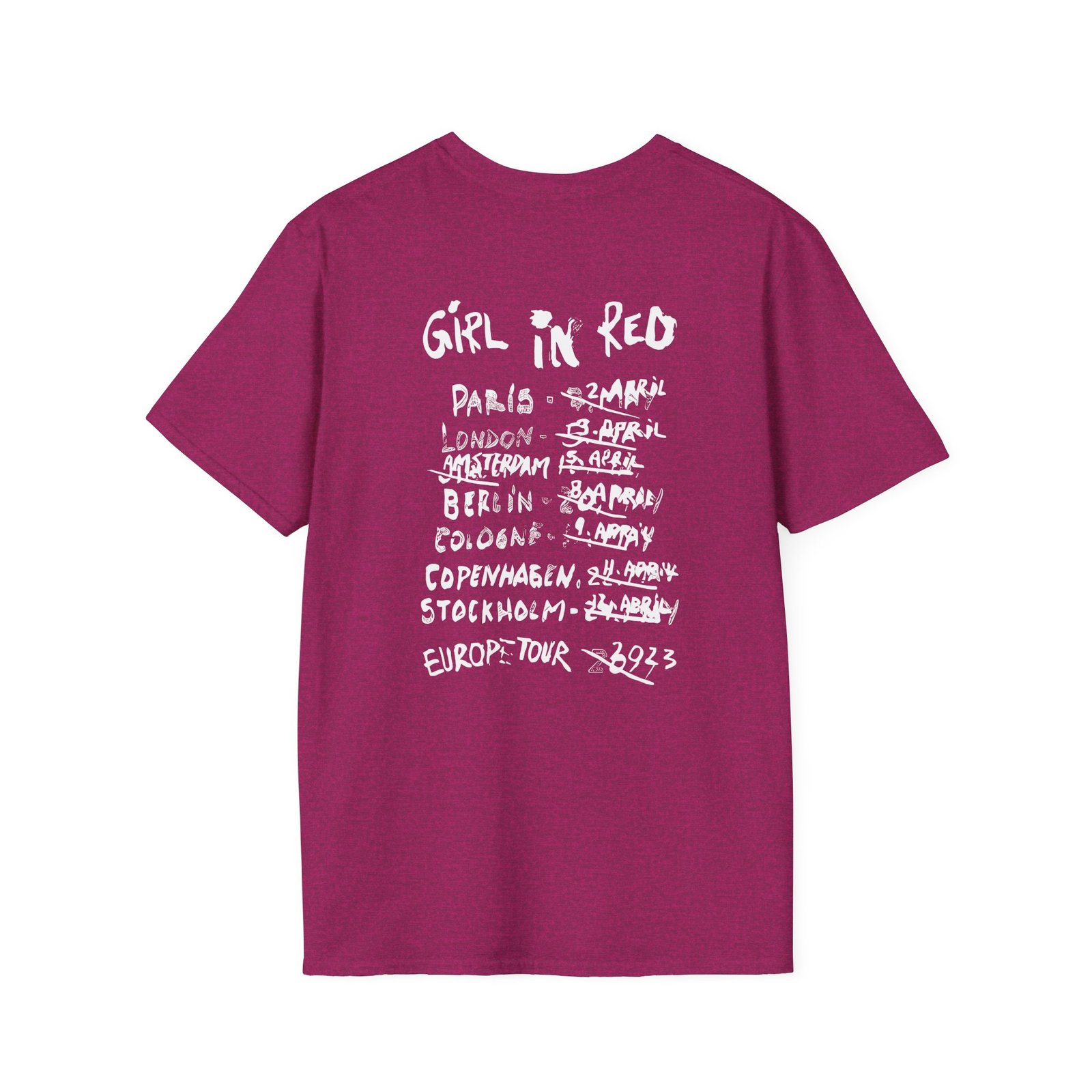Girl in Red Unisex Softstyle T-Shirt
