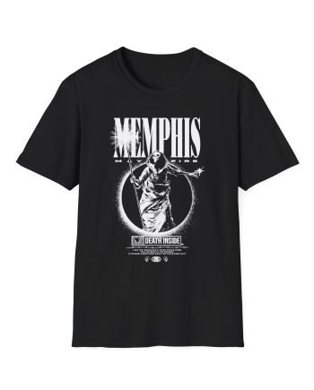 Memphis May Fire Death Staff Oxblood Unisex Softstyle T-Shirt