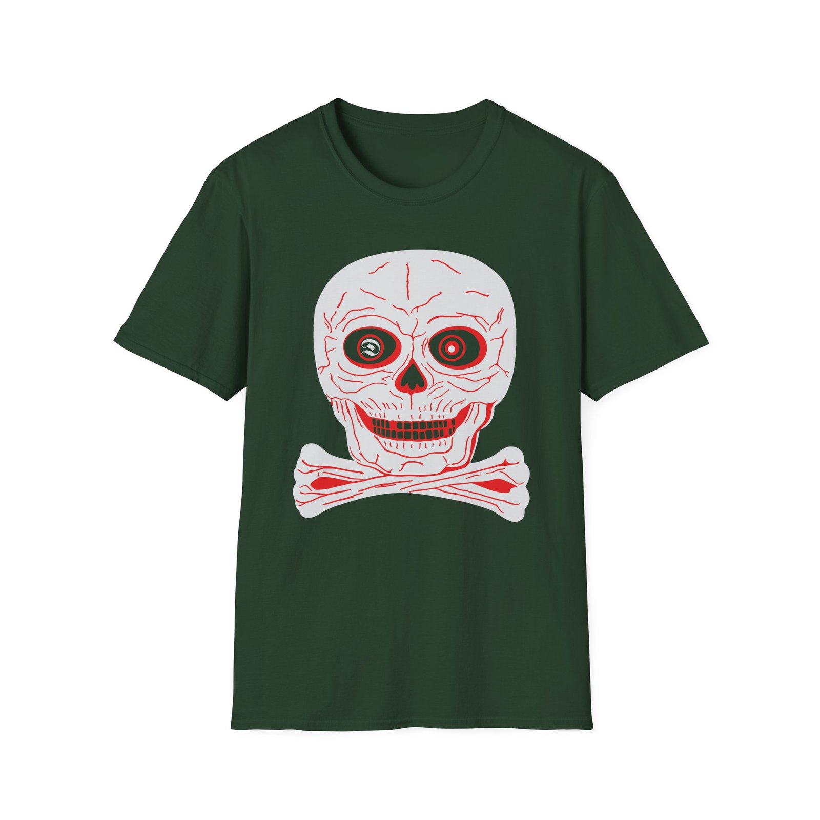 Deathwish Boiled Skull unisex softstyle t-shirt