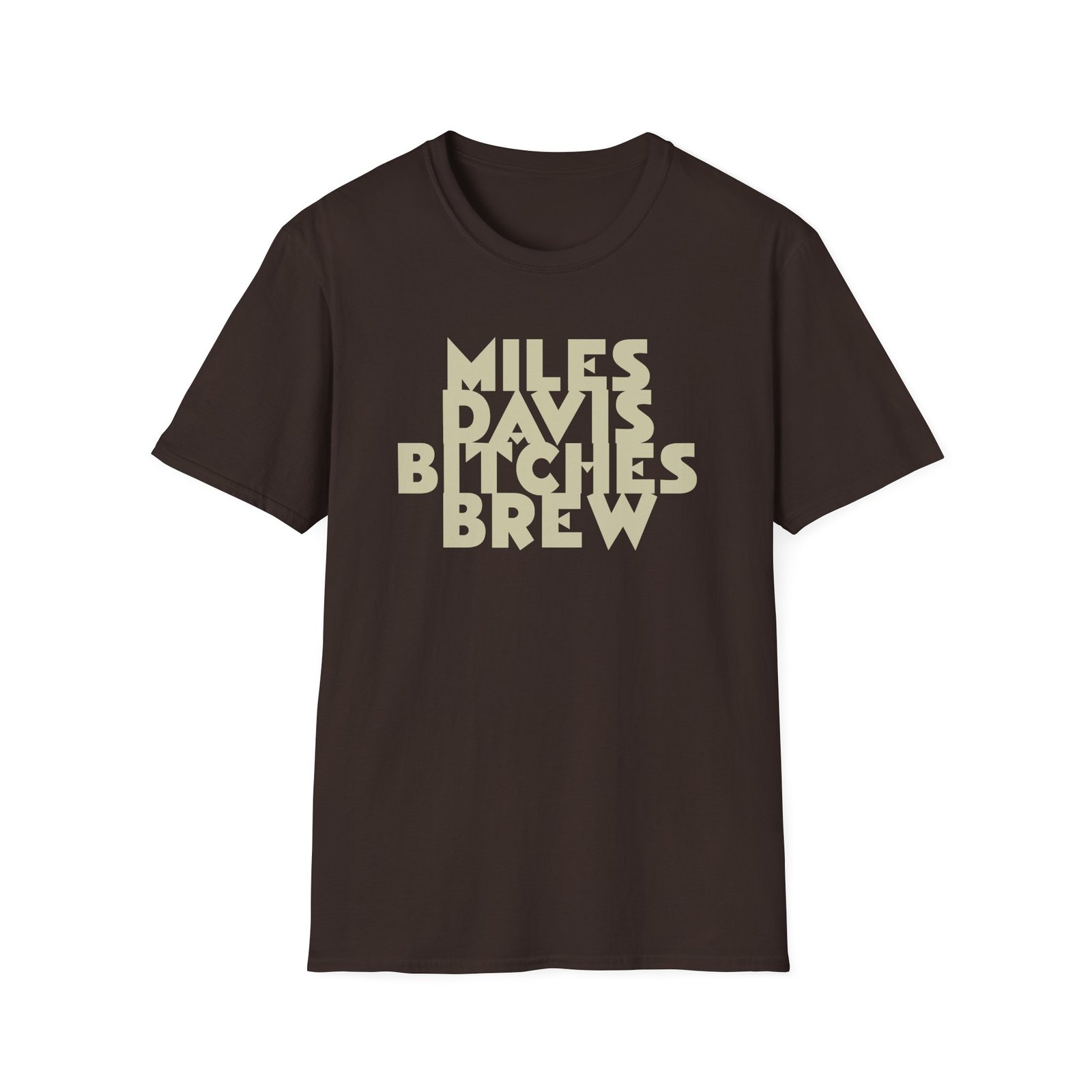 Miles Davis Bitches Brew Unisex Softstyle T-Shirt