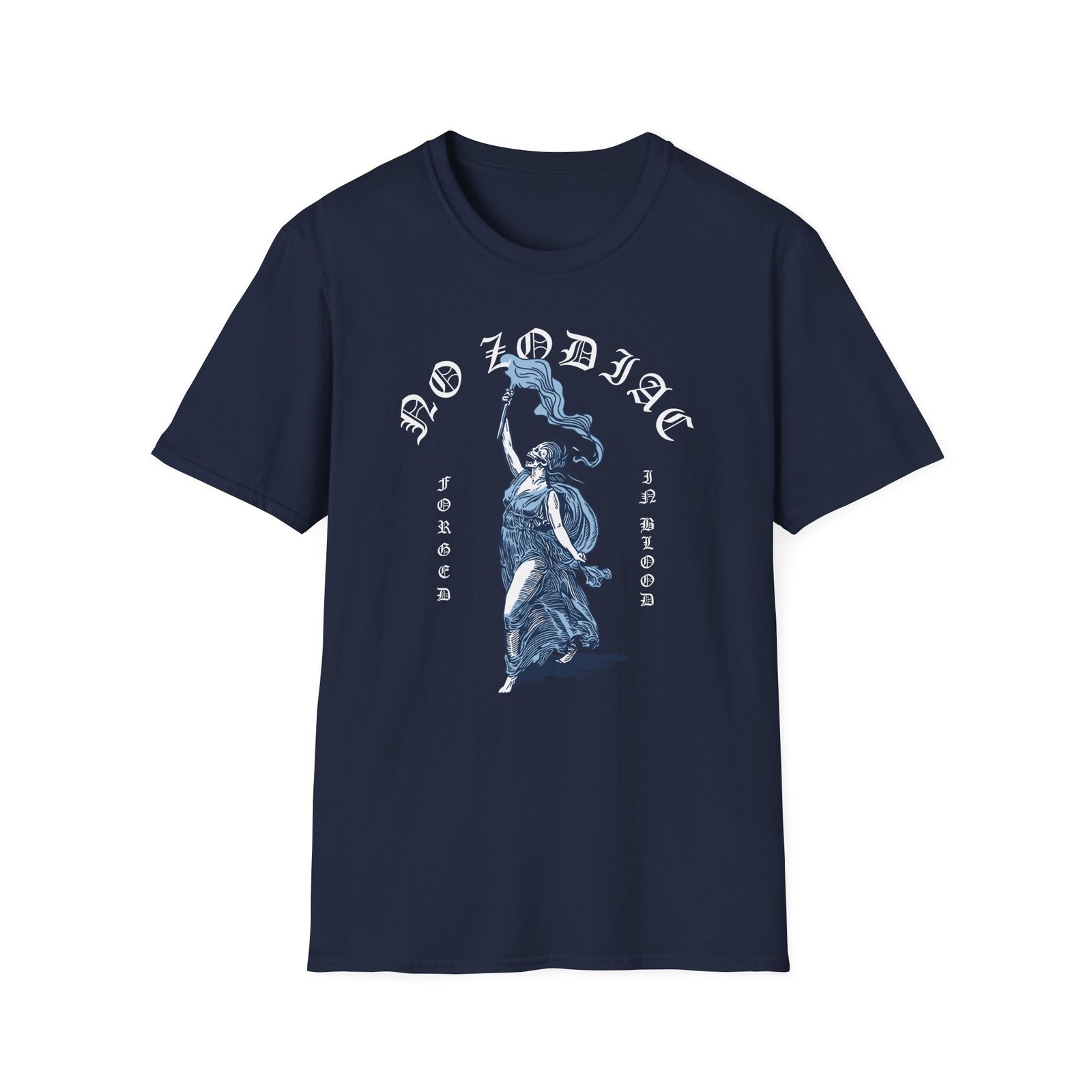 No Zodiac Torch Unisex Softstyle T-Shirt