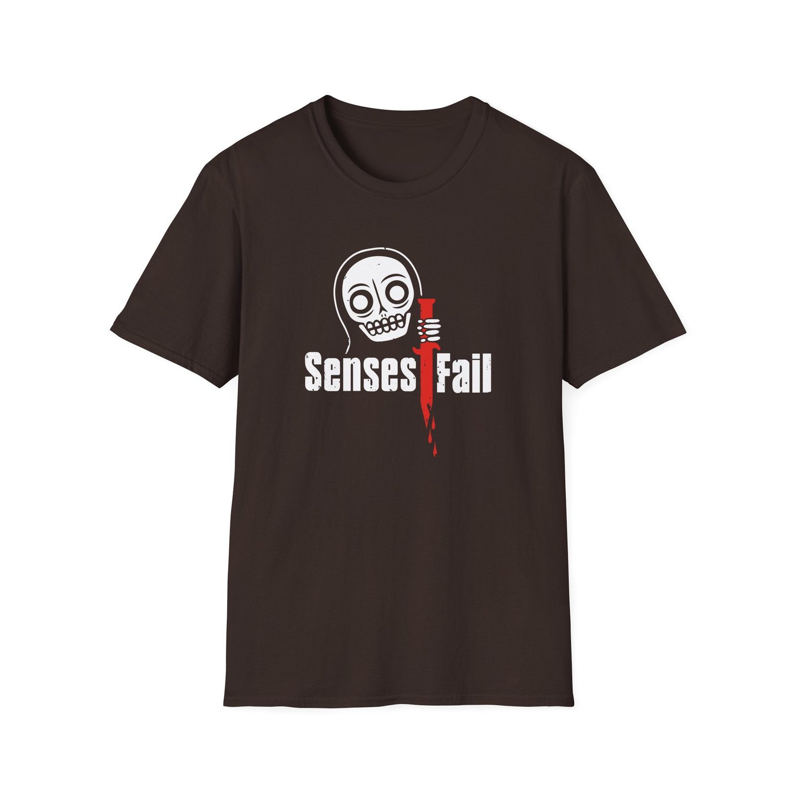 Senses Fail Knife Unisex Softstyle T-Shirt