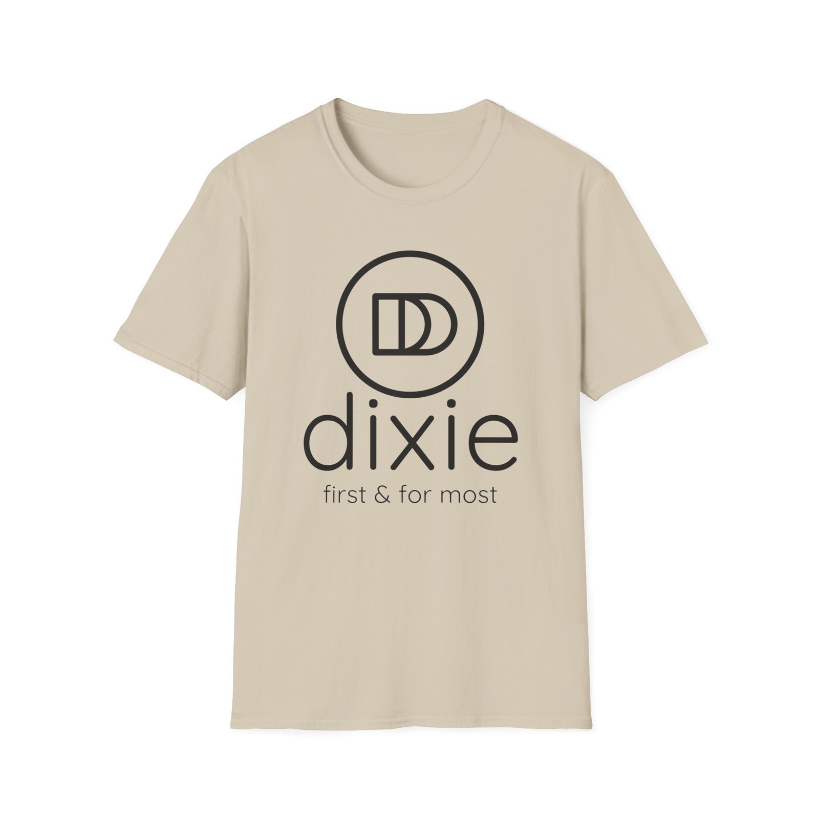 Dixie 4D Logo Unisex Softstyle T-Shirt