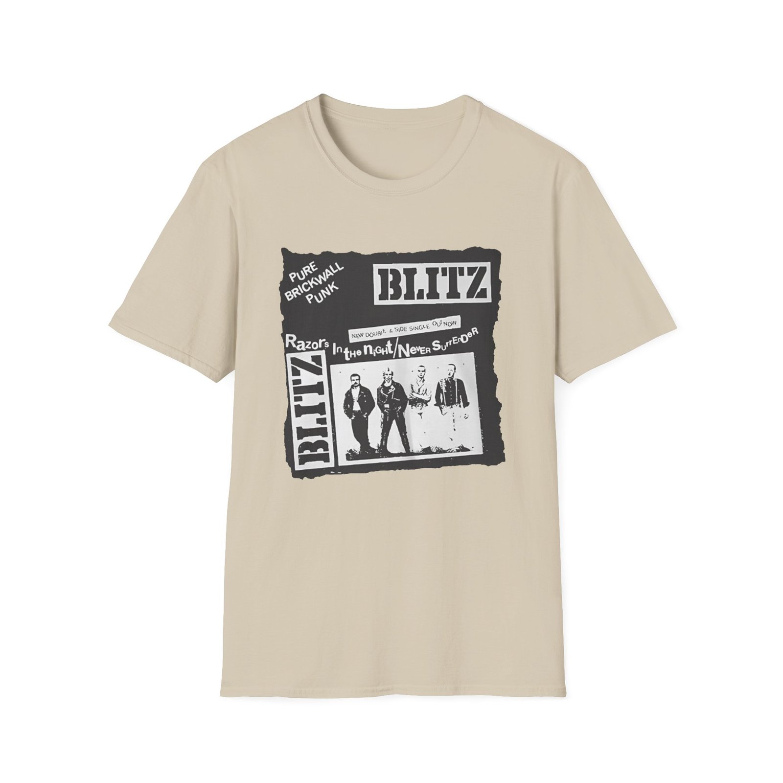 Blitz Pure Brick Wall Unisex Softstyle T-Shirt
