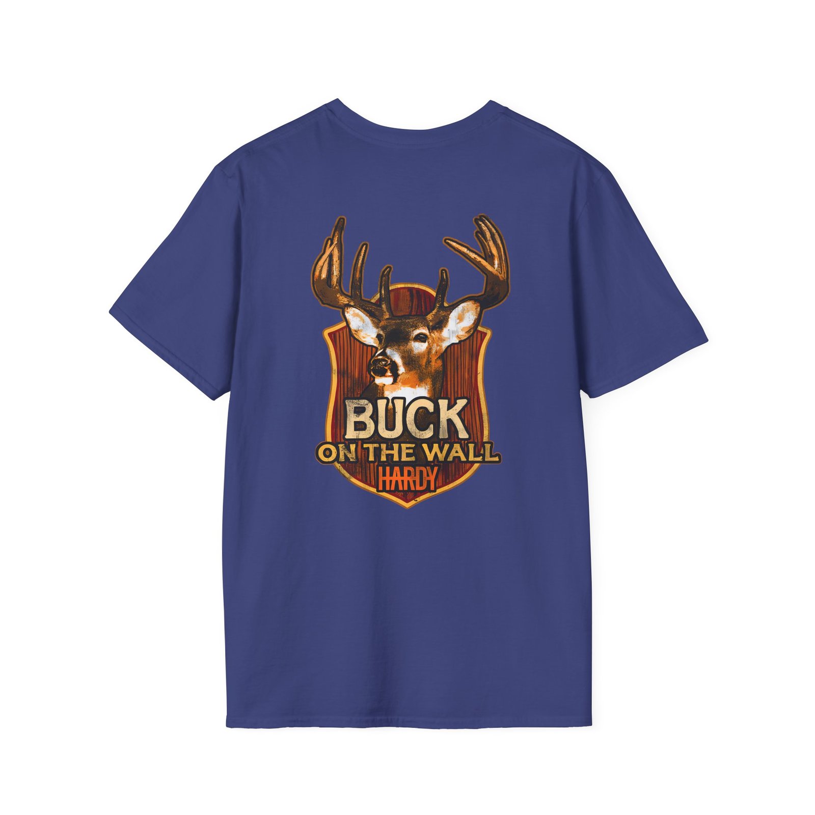 Hardy Buck on the Wall Unisex Softstyle T-Shirt
