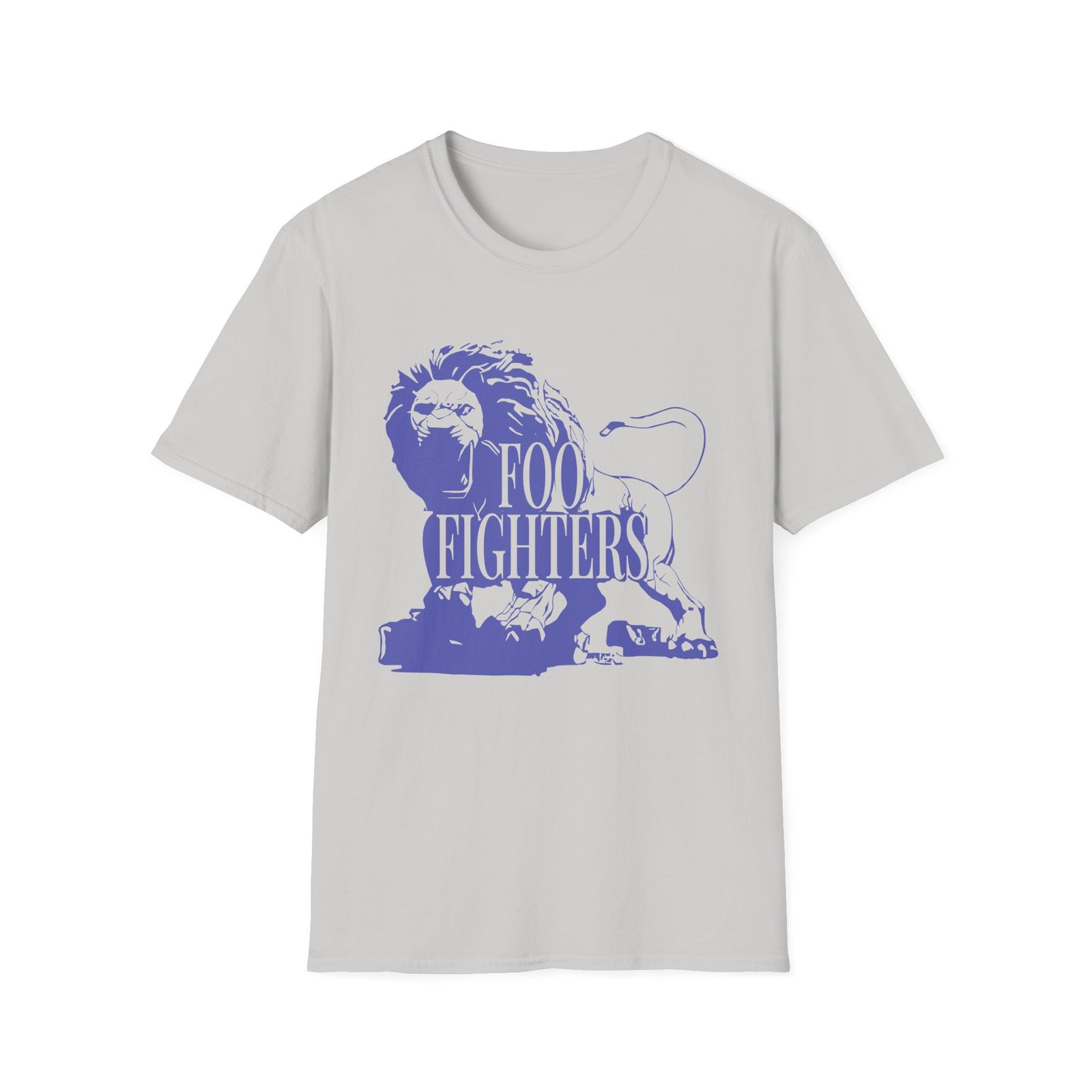 Foo Fighters Ff Lion Unisex Softstyle T-Shirt