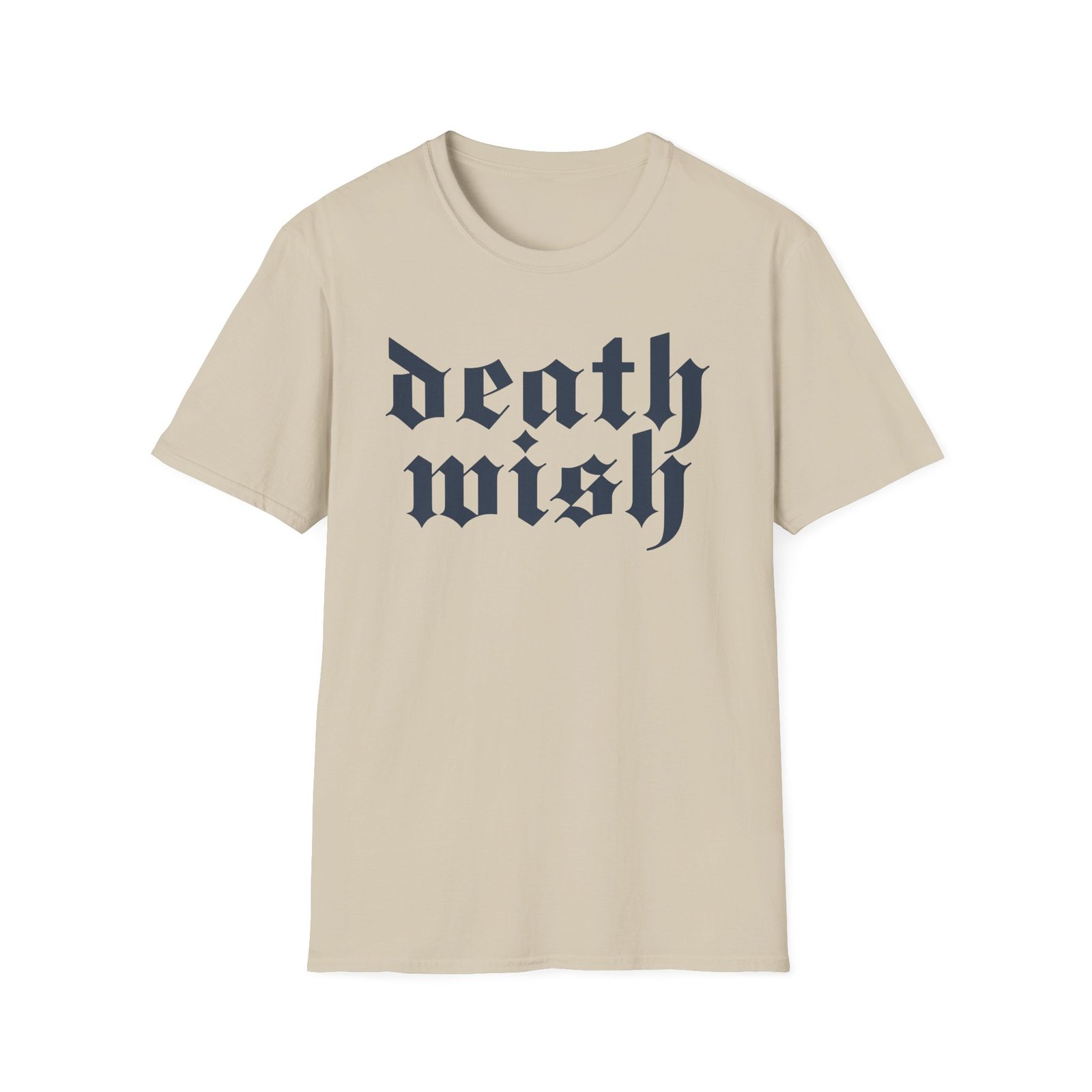 Deathwish Stacked Logo unisex softstyle t-shirt