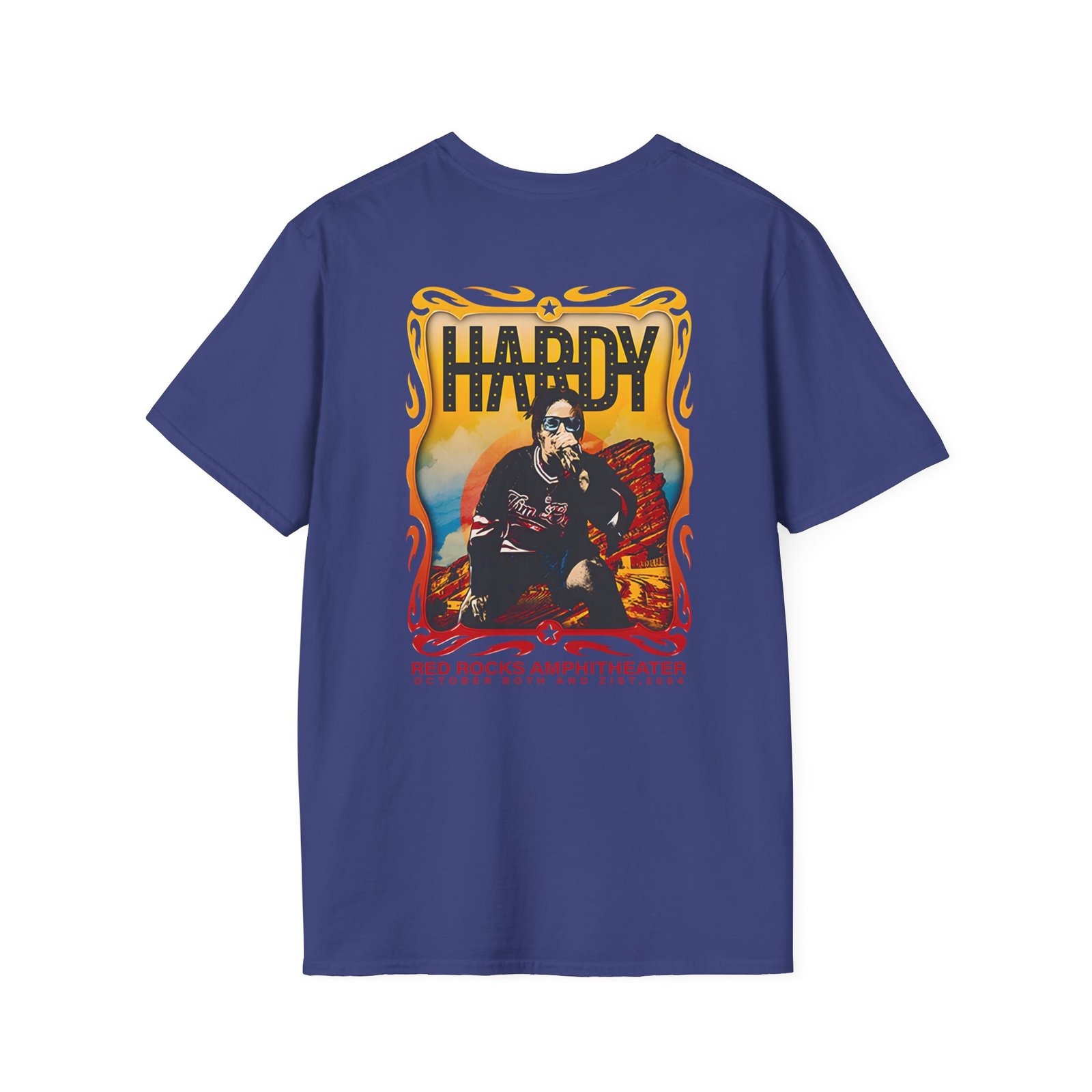 Hardy Red Rocks 2024 Unisex Softstyle T-Shirt