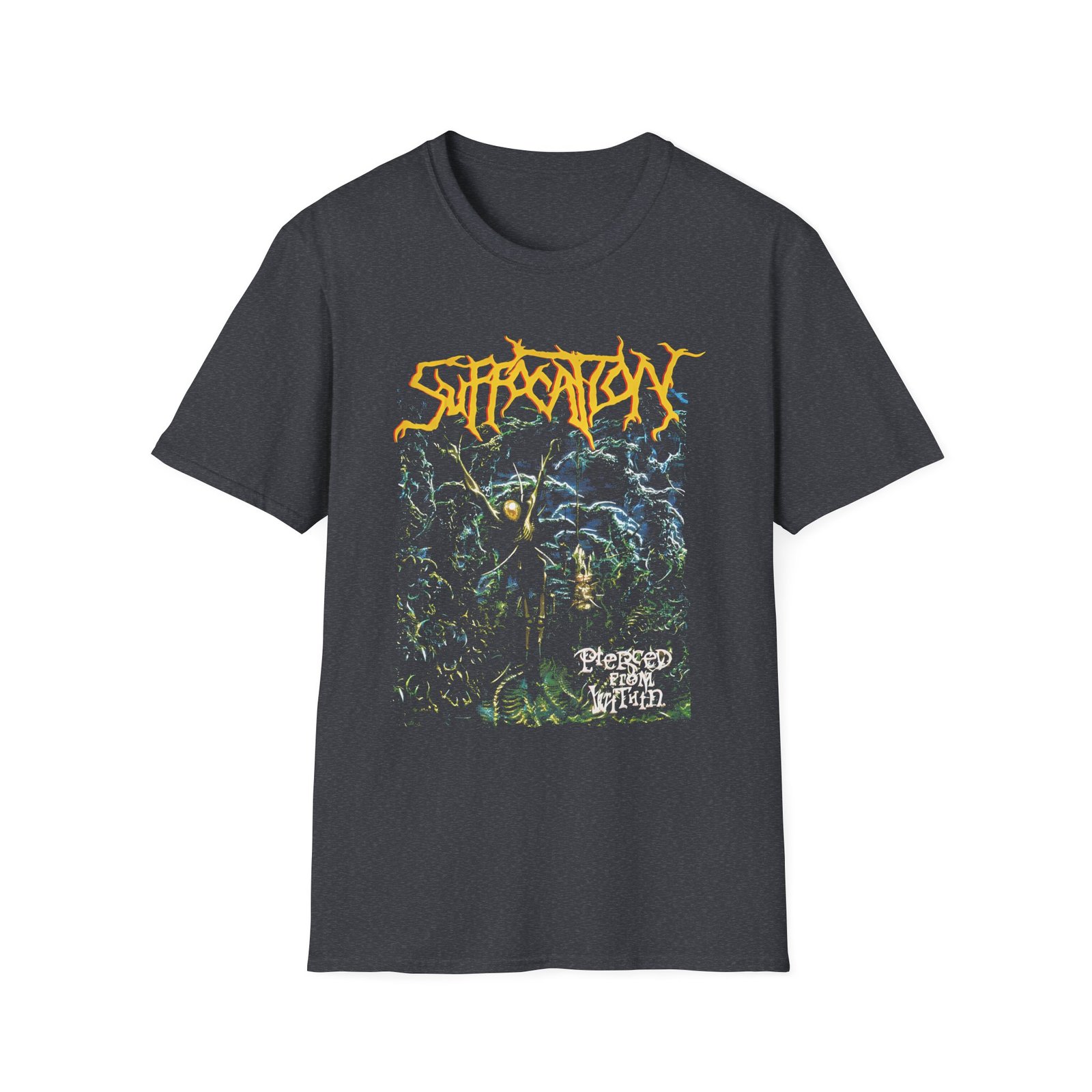 Suffocation Pierced From Within Unisex Softstyle T-Shirt