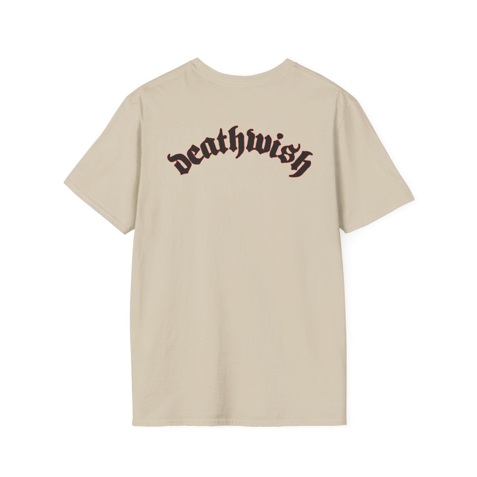 Deathwish Charred Skull unisex softstyle t-shirt