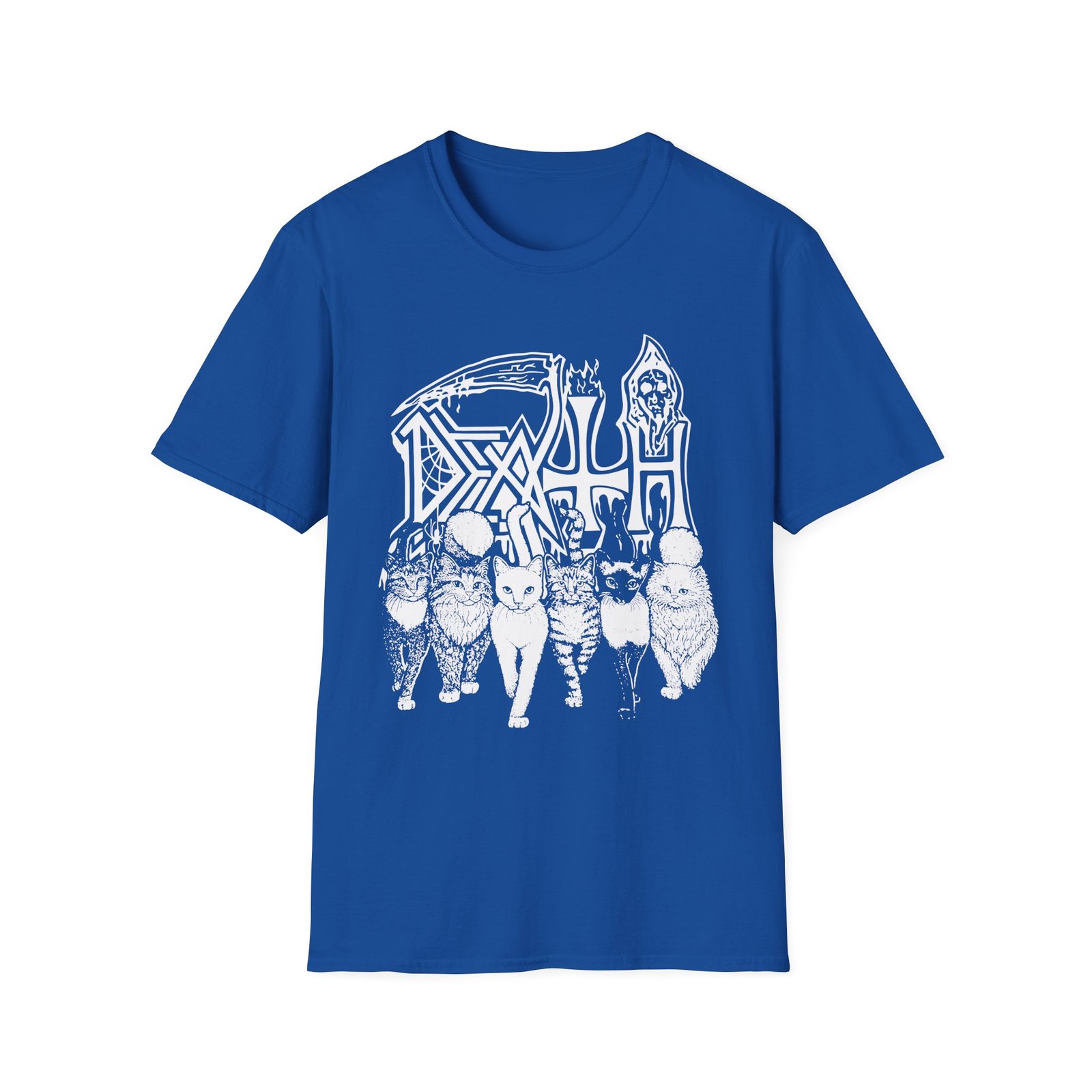 Death Kittens Unisex Softstyle T-Shirt