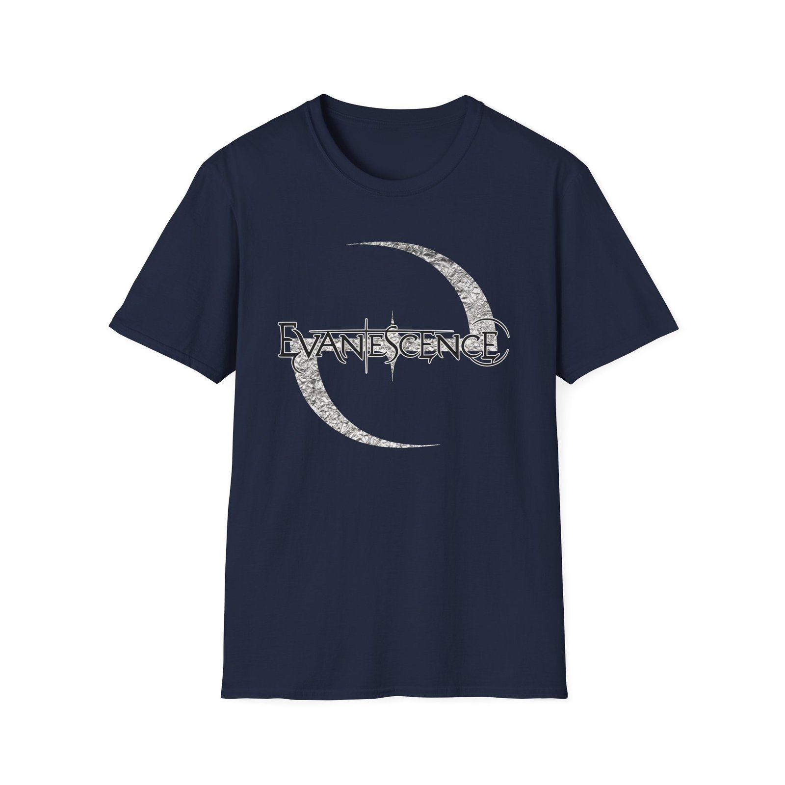 Evanescence Distressed Logo Unisex Softstyle T-Shirt