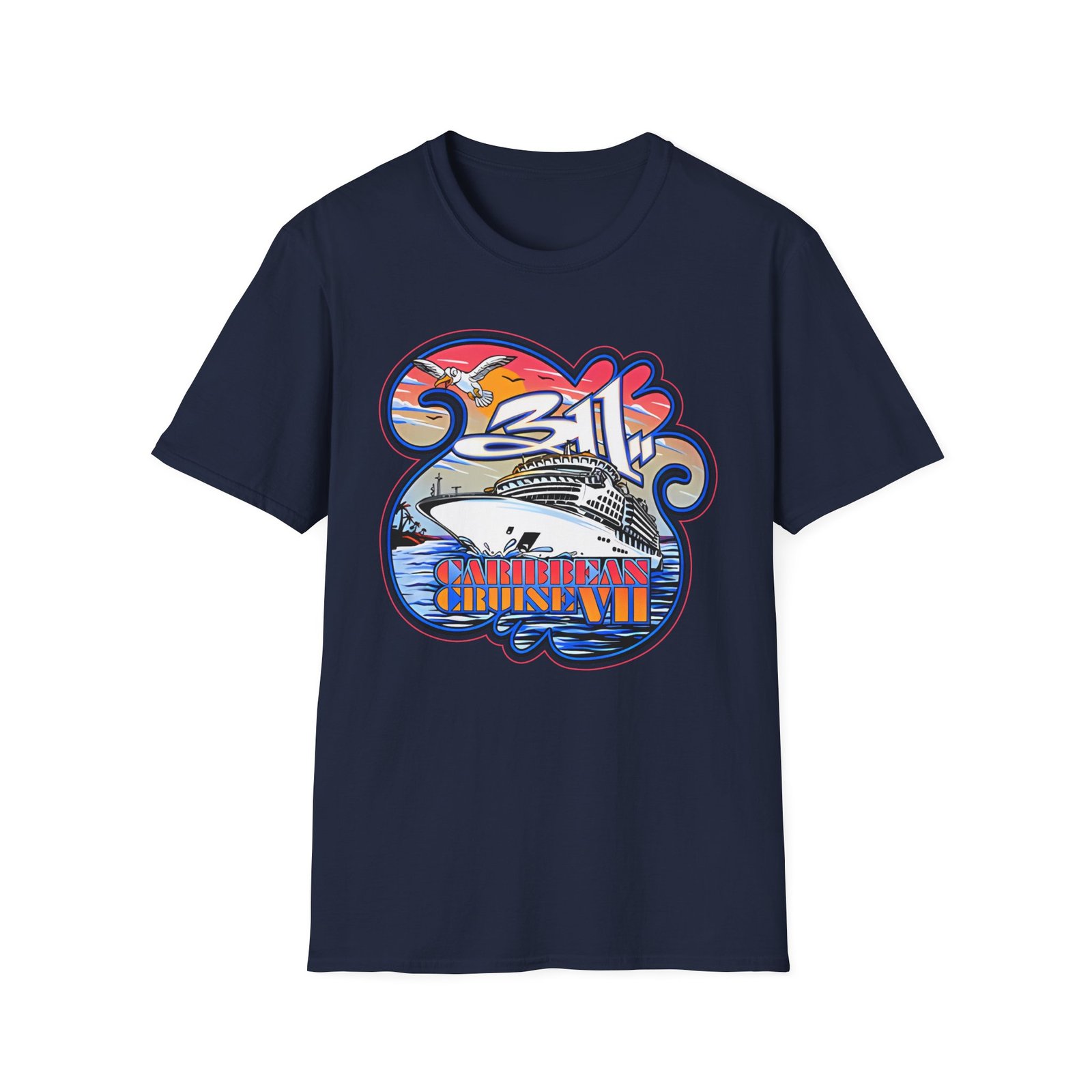 311 Love Boat Unisex Softstyle T-Shirt