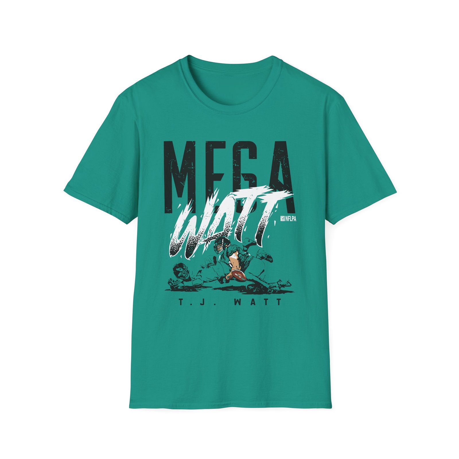 Tj Watt Mega Watt Unisex Softstyle T-Shirt