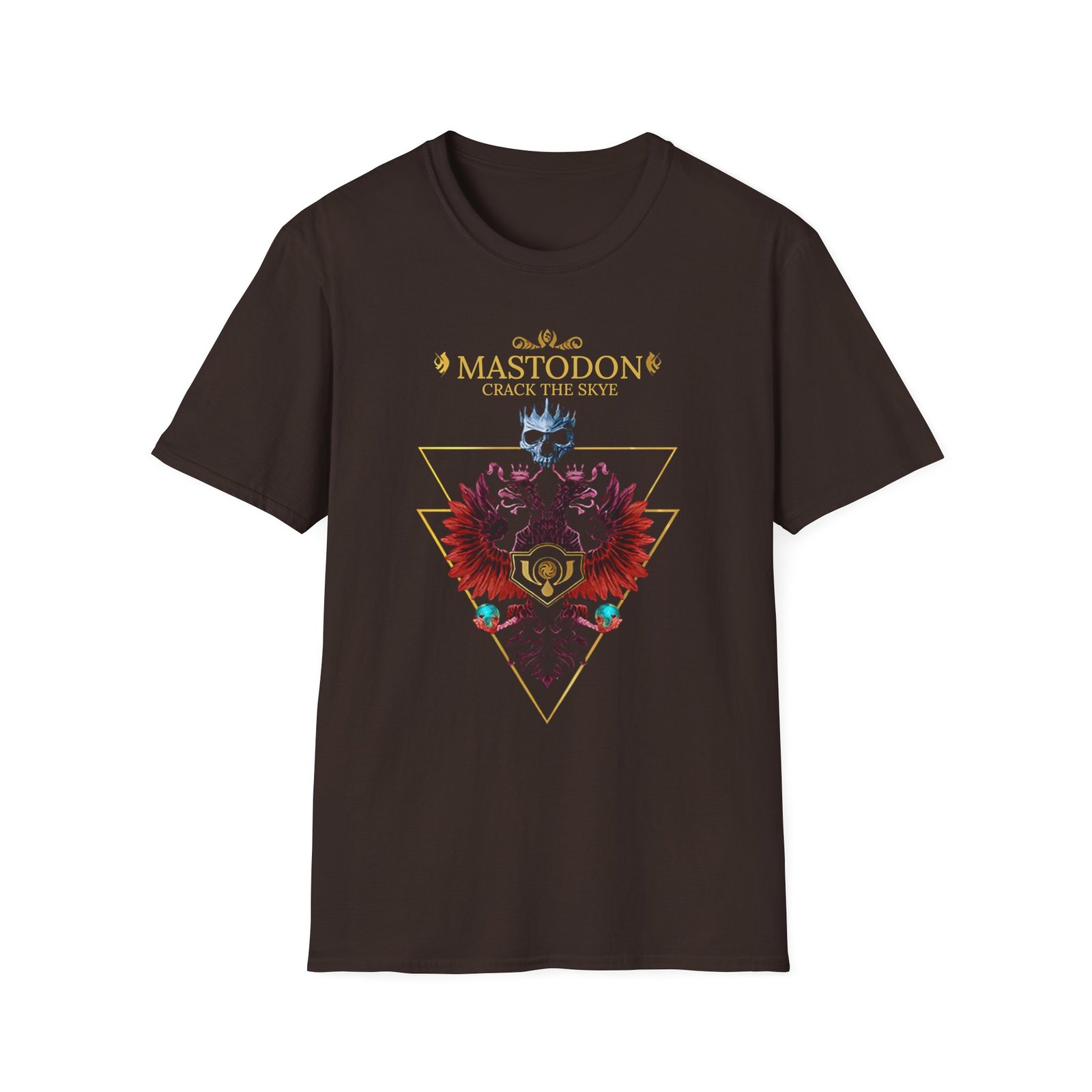 Mastodon Cts Geometric Unisex Softstyle T-Shirt