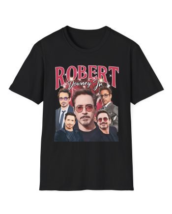 Robert Downey Unisex Softstyle T-Shirt