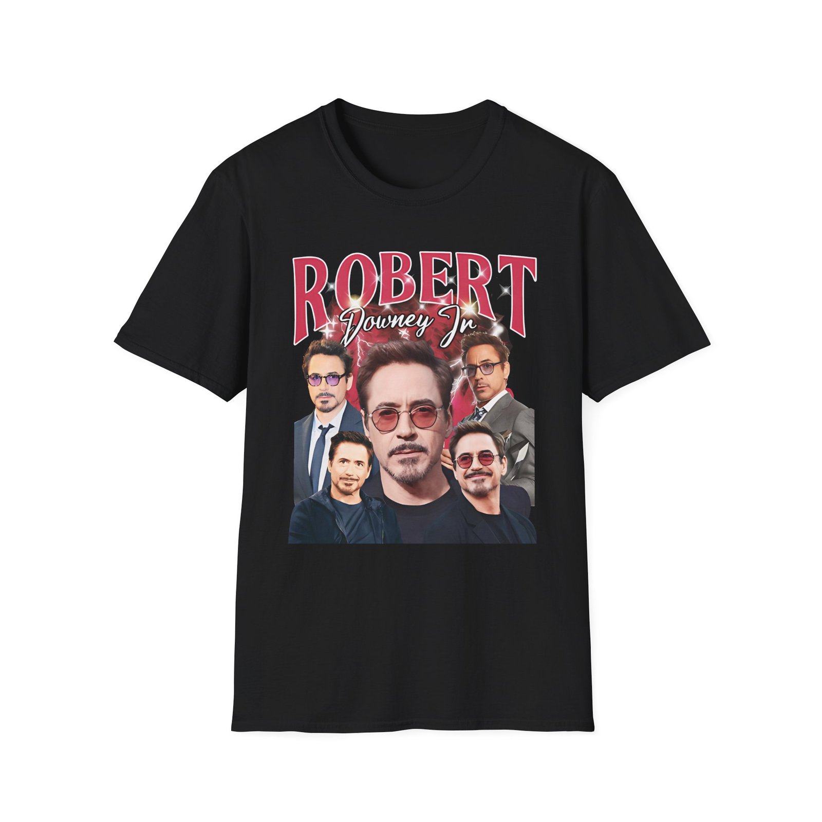 Robert Downey Unisex Softstyle T-Shirt