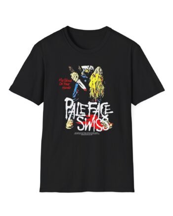 Paleface My Blood on Your Hands Washed Out Unisex Softstyle T-Shirt