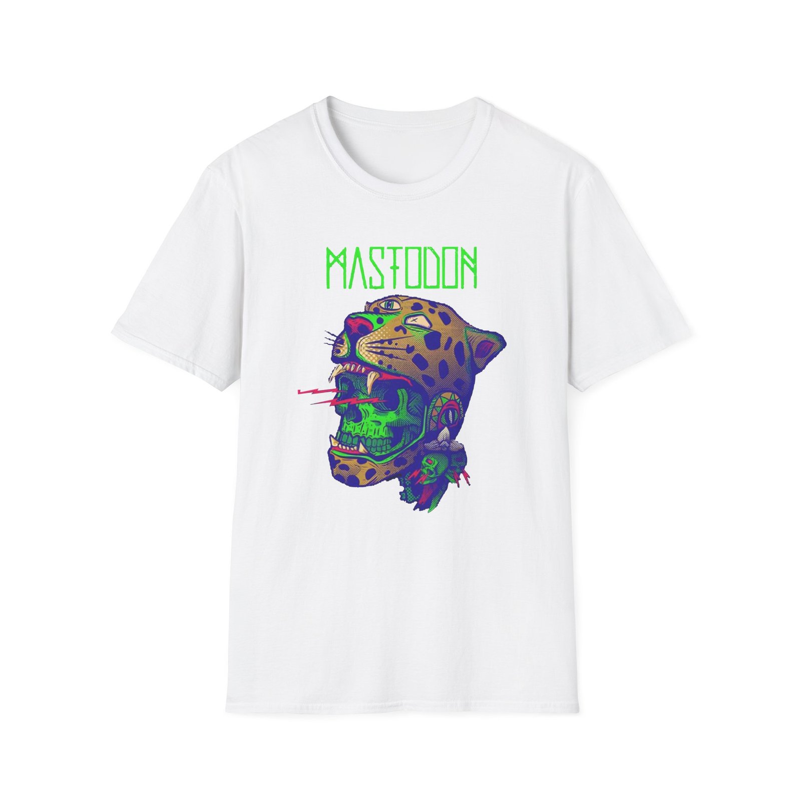 Mastodon Jaguar God Unisex Softstyle T-Shirt
