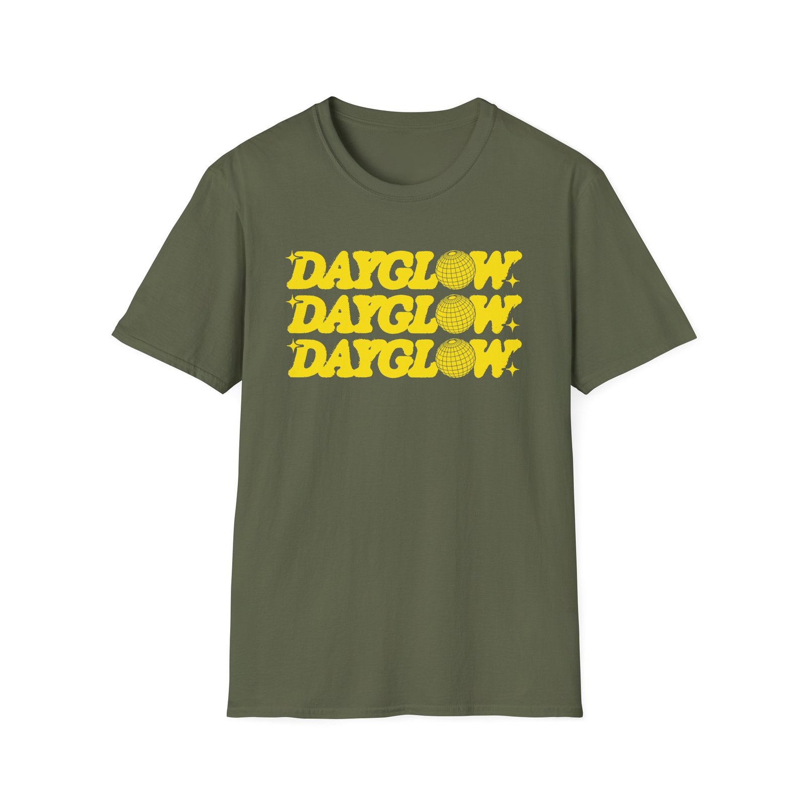 Dayglow Dayglobe Unisex Softstyle T-Shirt
