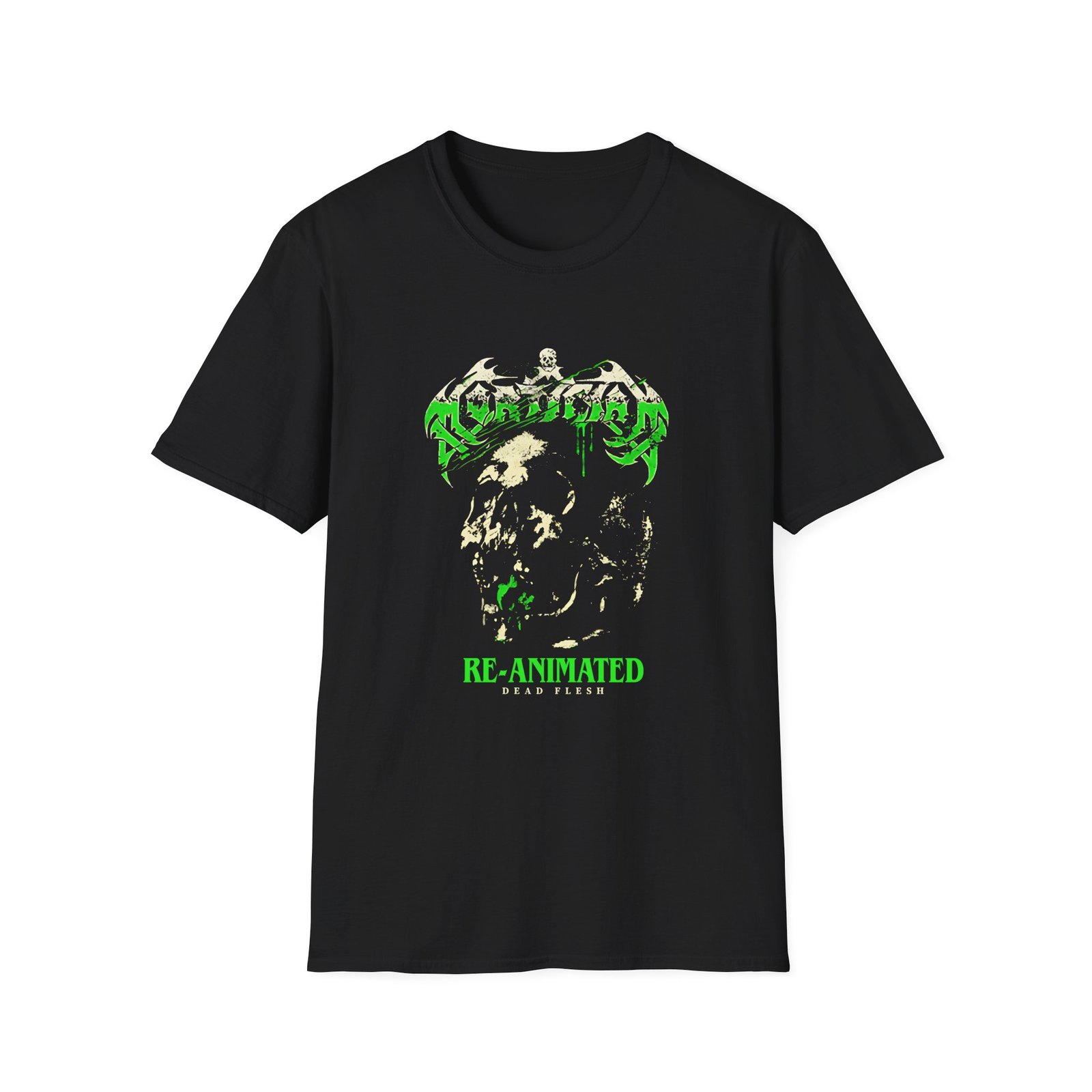 Mortician Reanimated Dead Flesh Unisex Softstyle T-Shirt