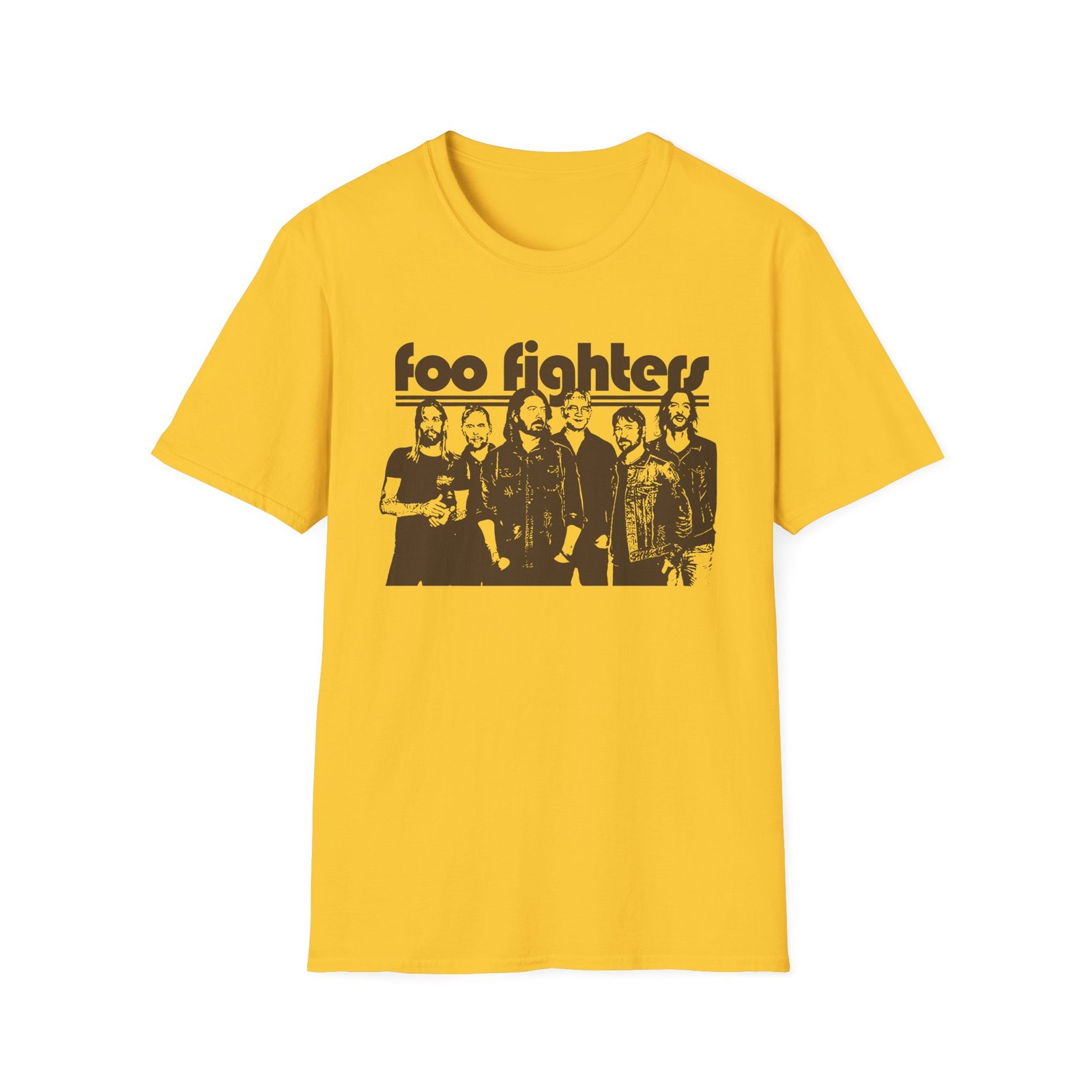 Foo Fighters Retro Vibes Unisex Softstyle T-Shirt