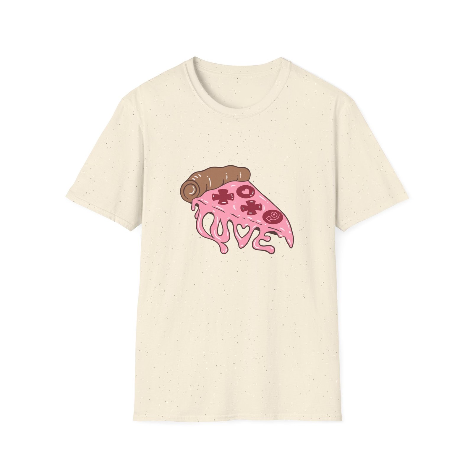Rosanna Pansino Pizza My Heart Unisex Softstyle T-Shirt