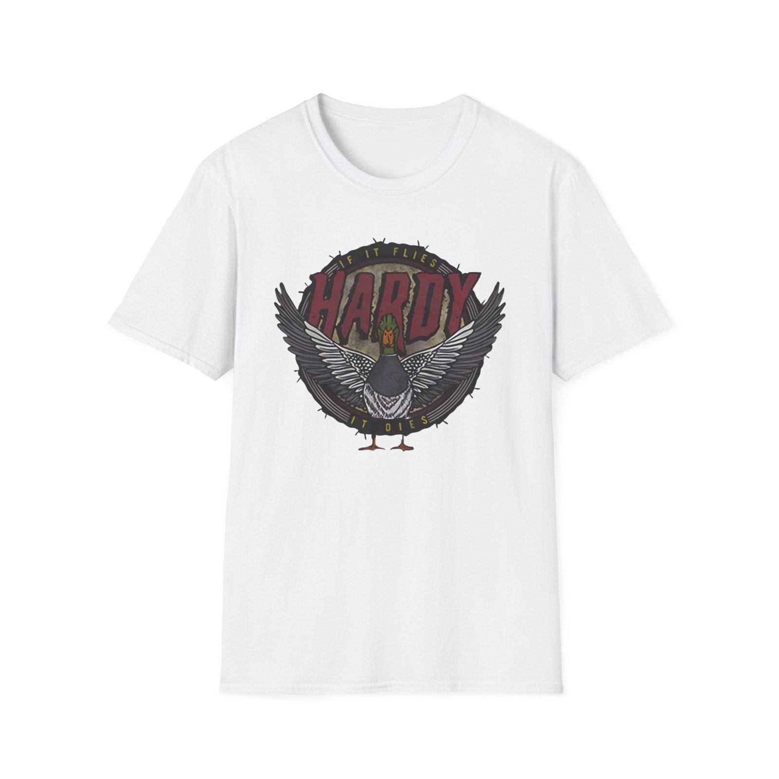 Hardy if It Flies Unisex Softstyle T-Shirt