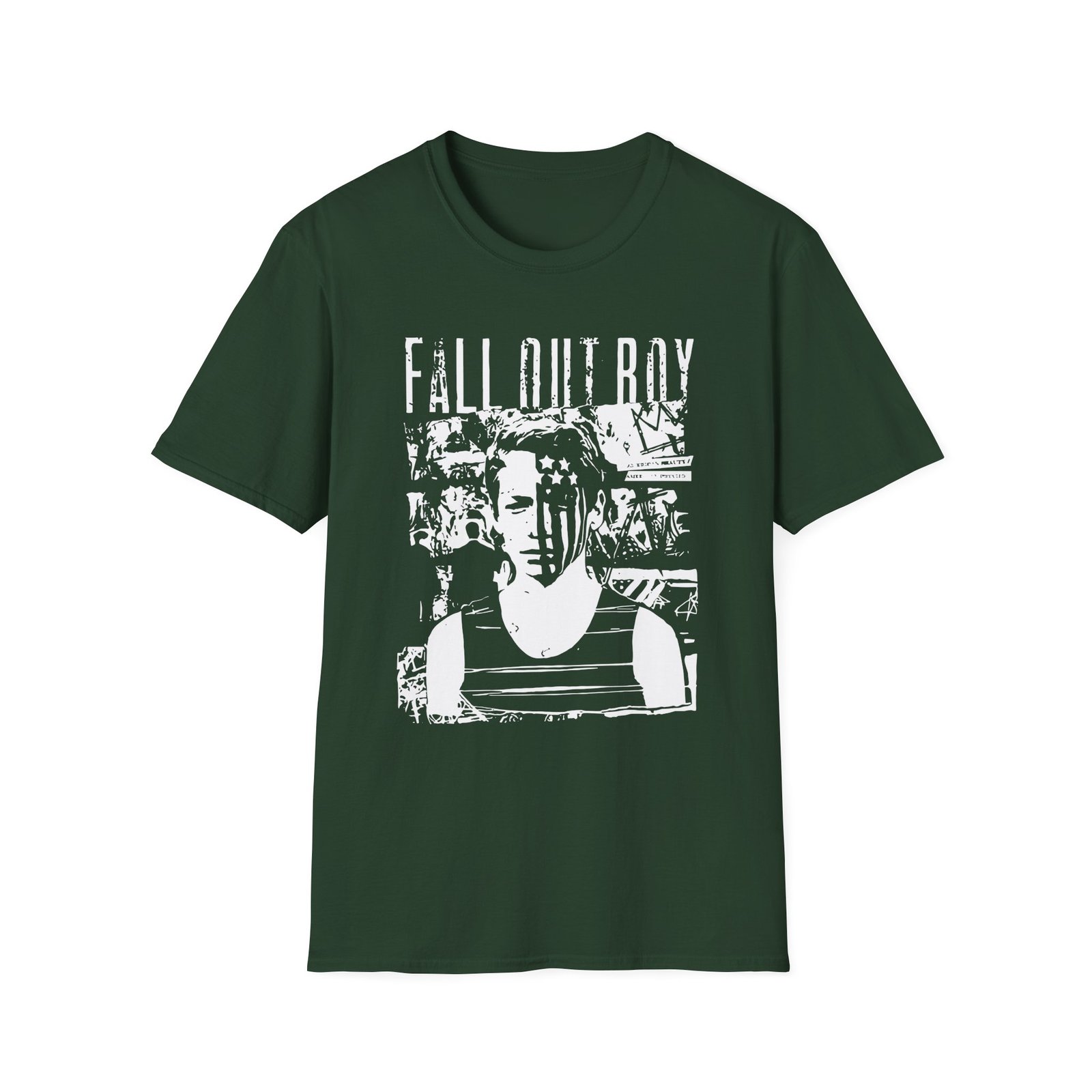 Fall Out Boy American Psycho Cover Unisex Softstyle T-Shirt