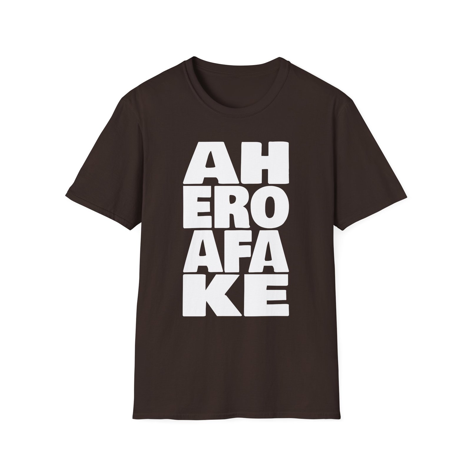 A Hero a Fake Unisex Softstyle T-Shirt