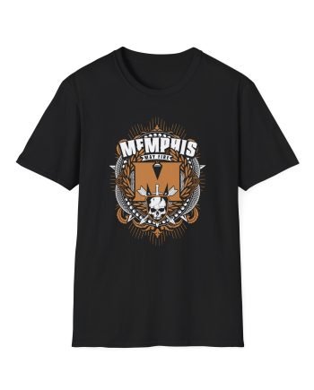 Memphis May Fire Skulls & Arrows Unisex Softstyle T-Shirt