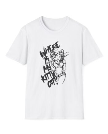 Naughty by Nature Written on Ya Kitten Unisex Softstyle T-Shirt